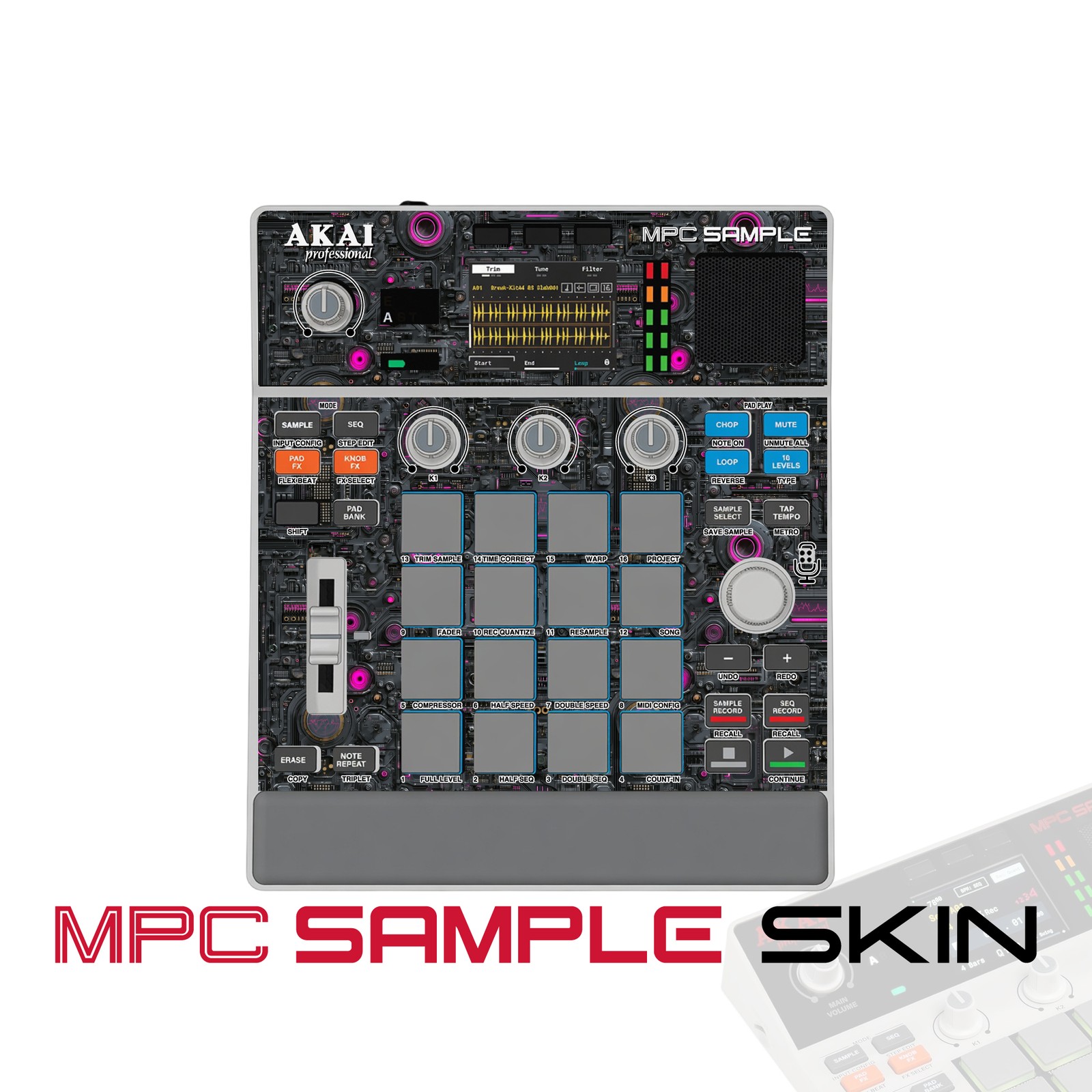 Akai MPC Sample Skin / Cyber Core