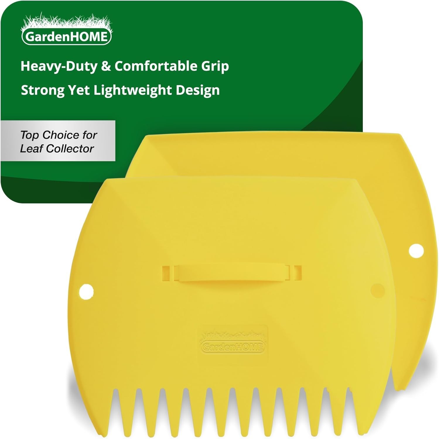 Multi-Functional Leaf Scoops with Adjustable Handles - Perfect for Garden Debris