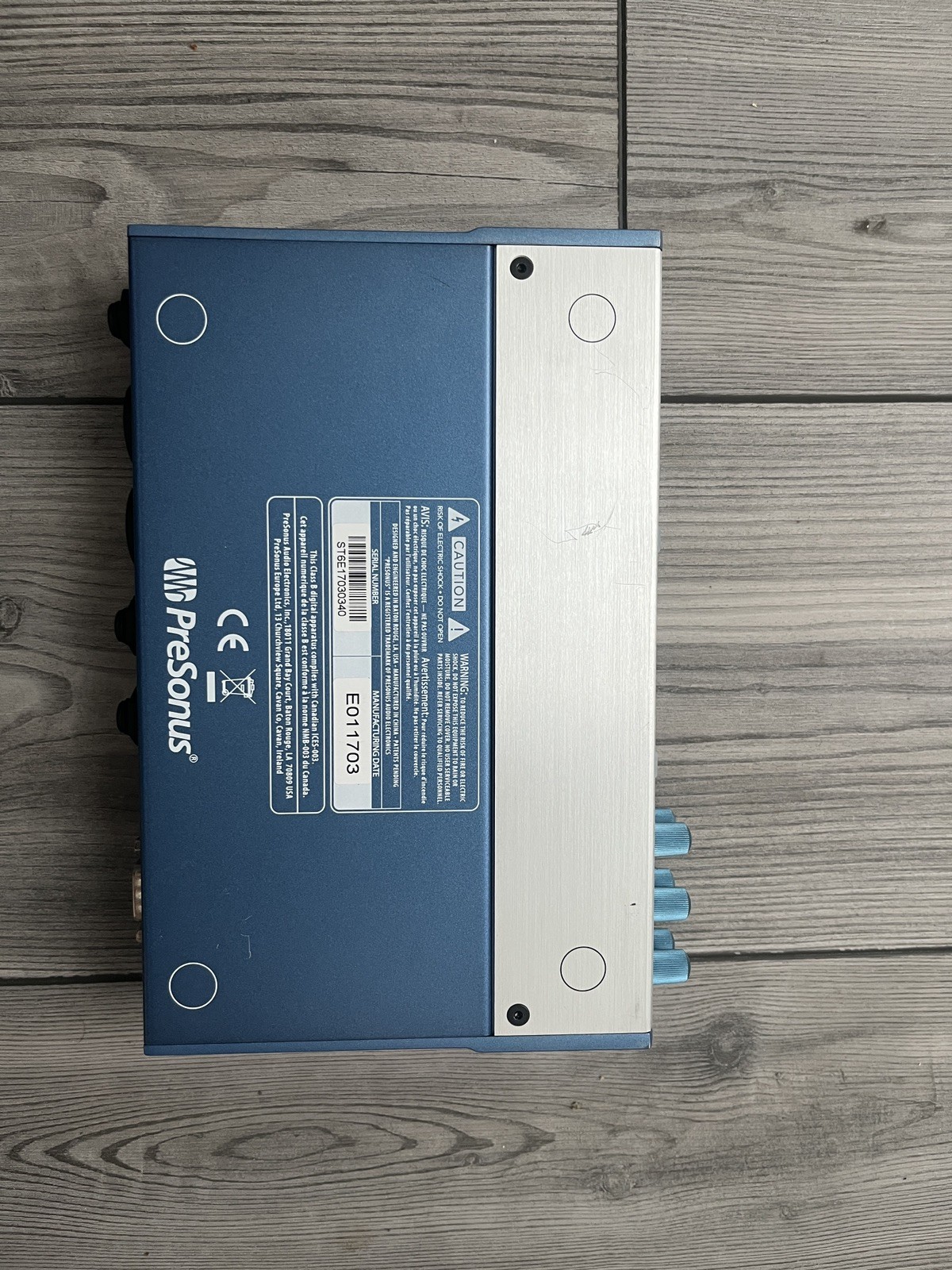 PRESONUS STUDIO 6|8 USB AUDIO INTERFACE