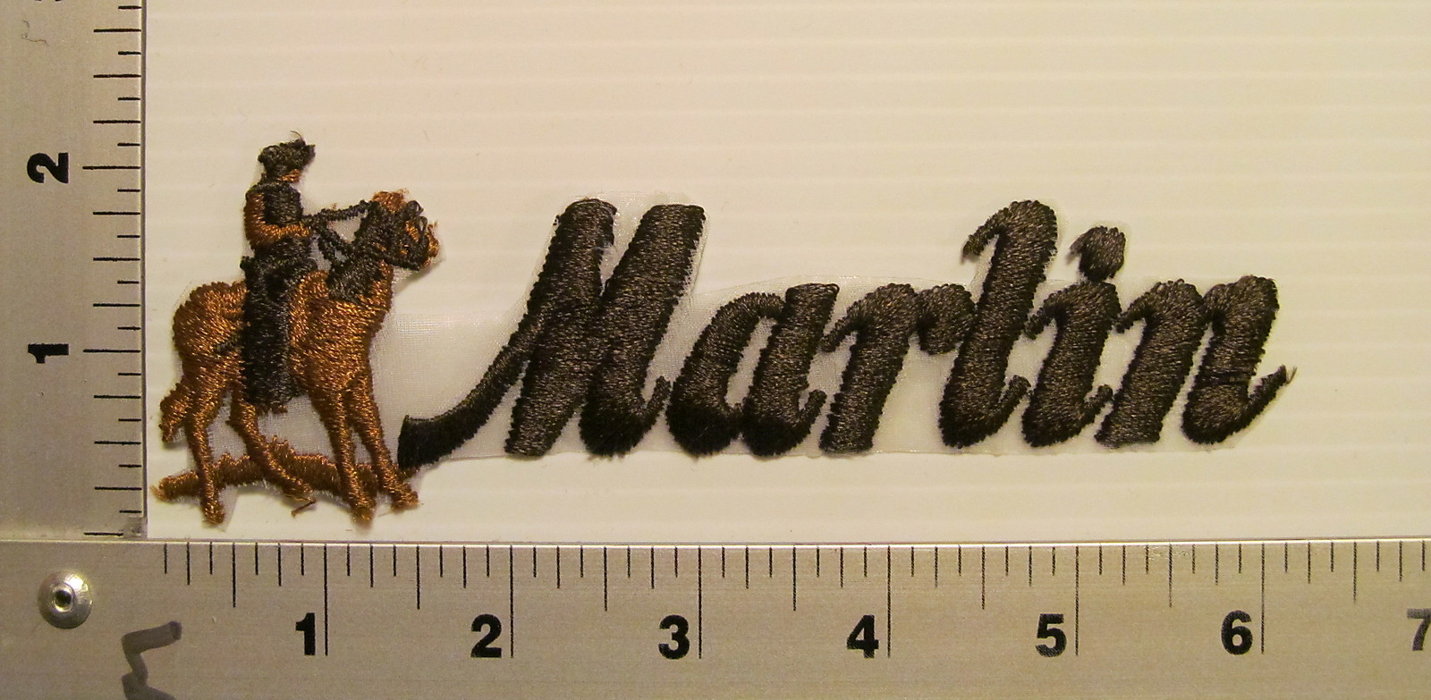 MARLIN VINTAGE PATCH (long)