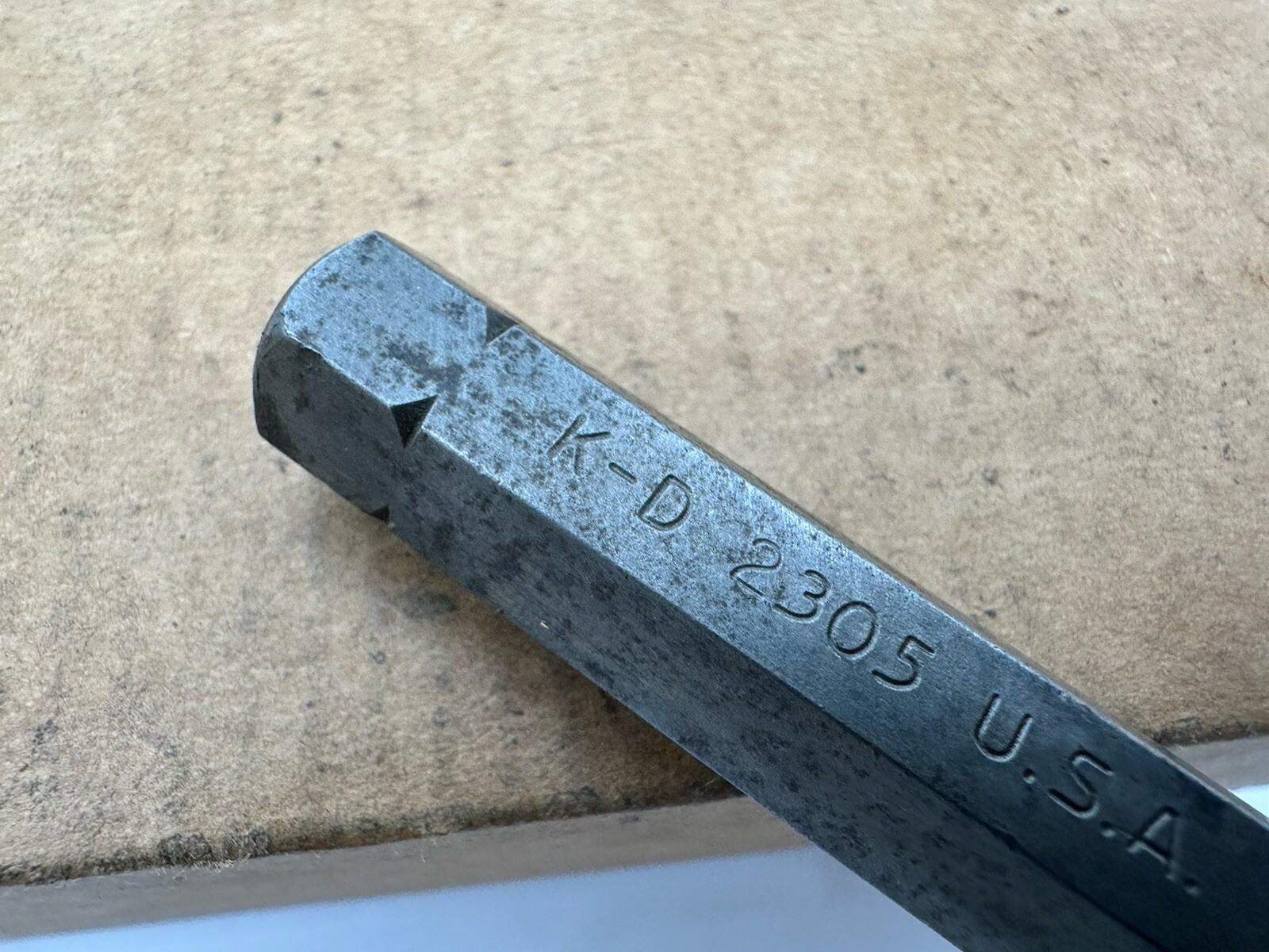 K-D Tools Serrated Wrench 2305 Triple Square Bit 10MM Good Shape