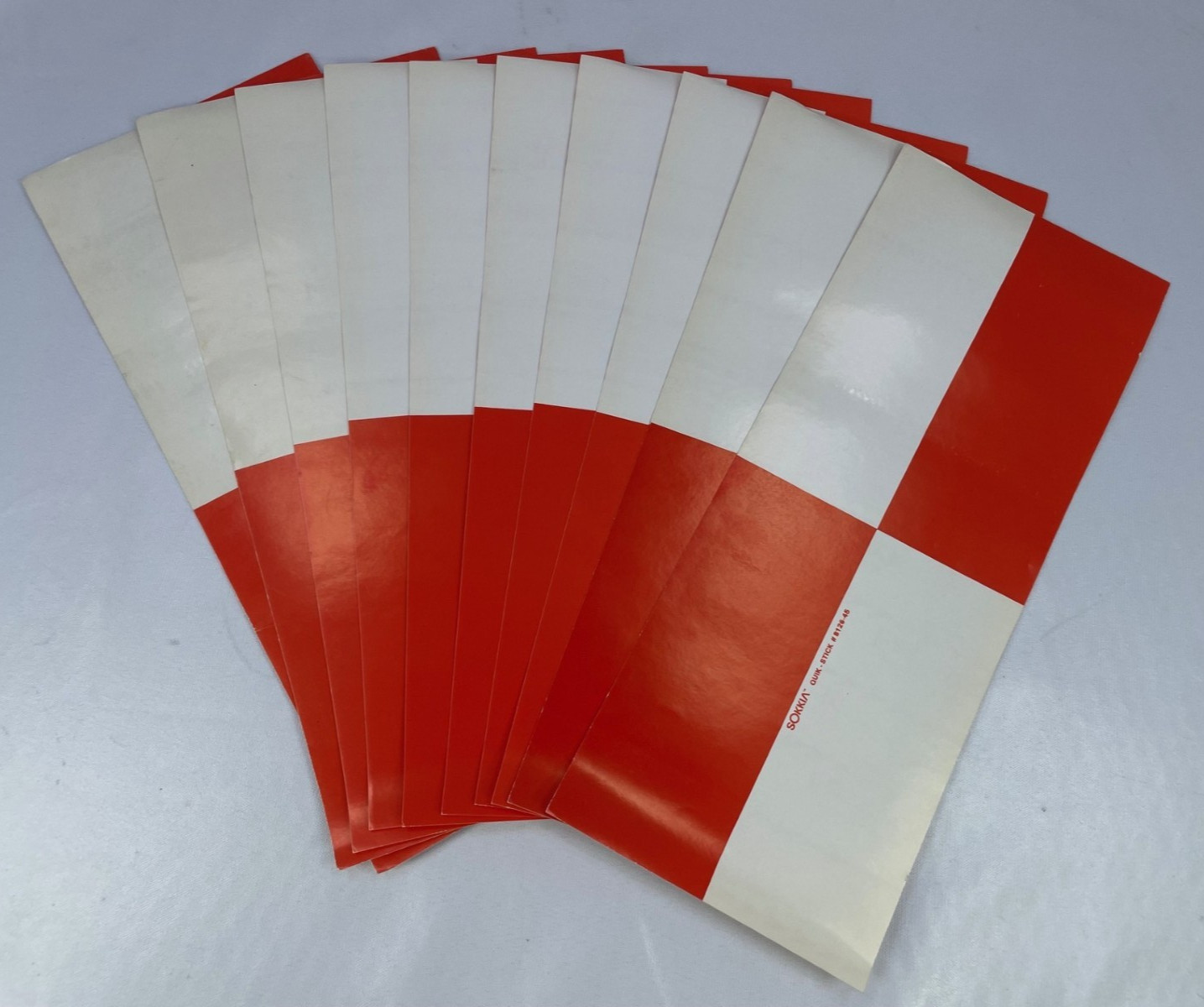 Sokkia Quik-Stick Survey Targets 8126-45 - 5.25" x 12.75" - pack of 10