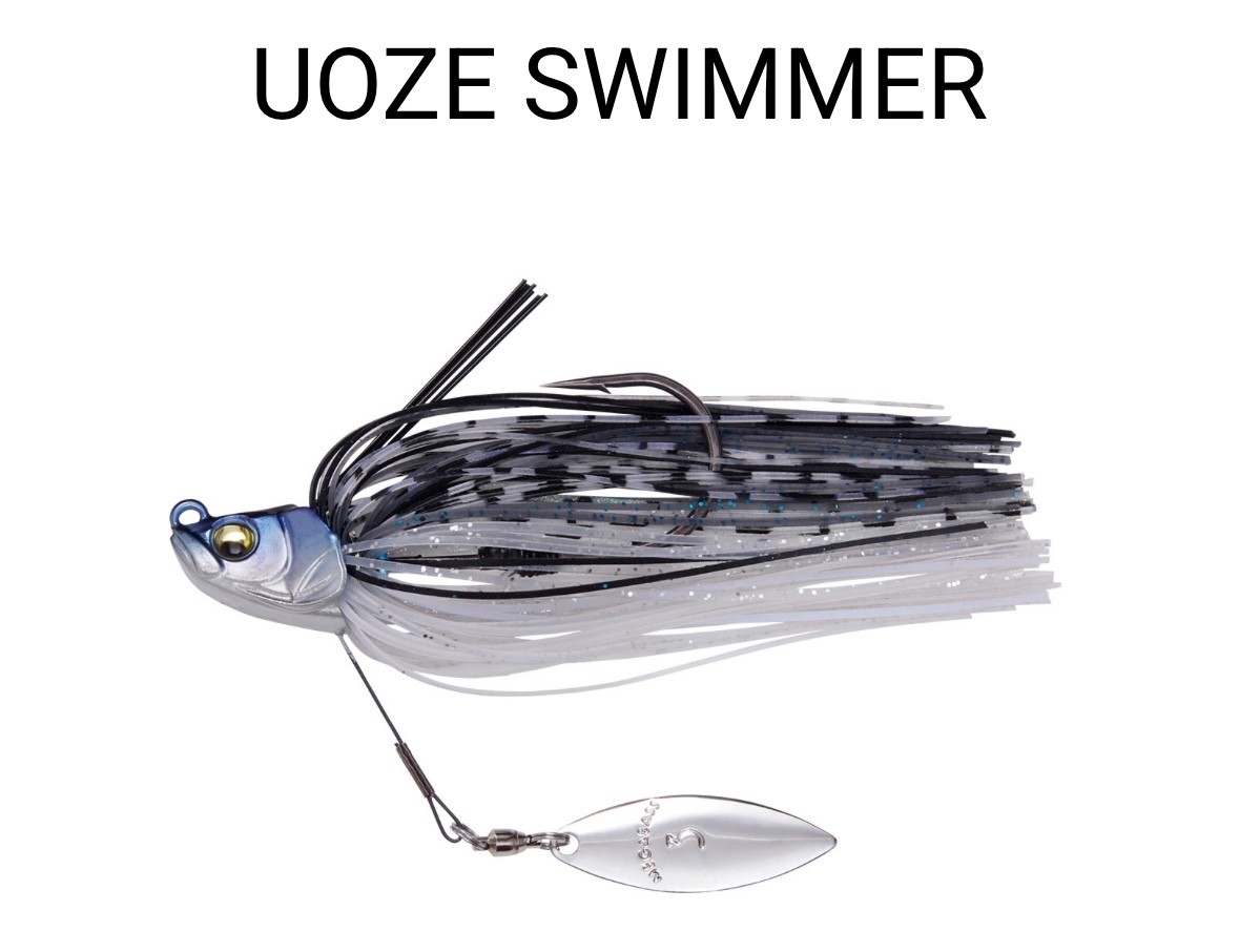 Megabass Uoze Swimmer Underspin Skirted Bass Swim Jig choose size, from Japan