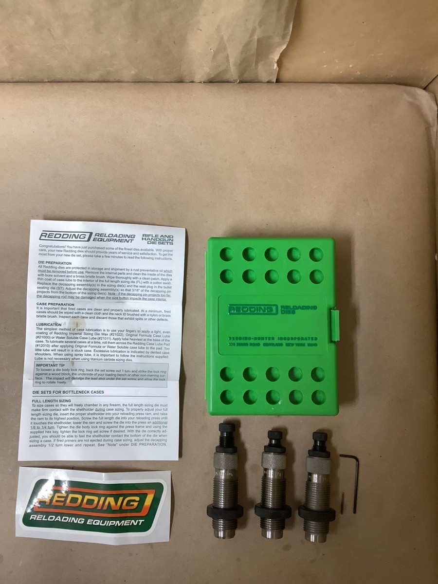 REDDING 88282 TITANIUM CARBIDE 38 SPEC/357 MAG RELOADING DIE SET IN  (G29003624)