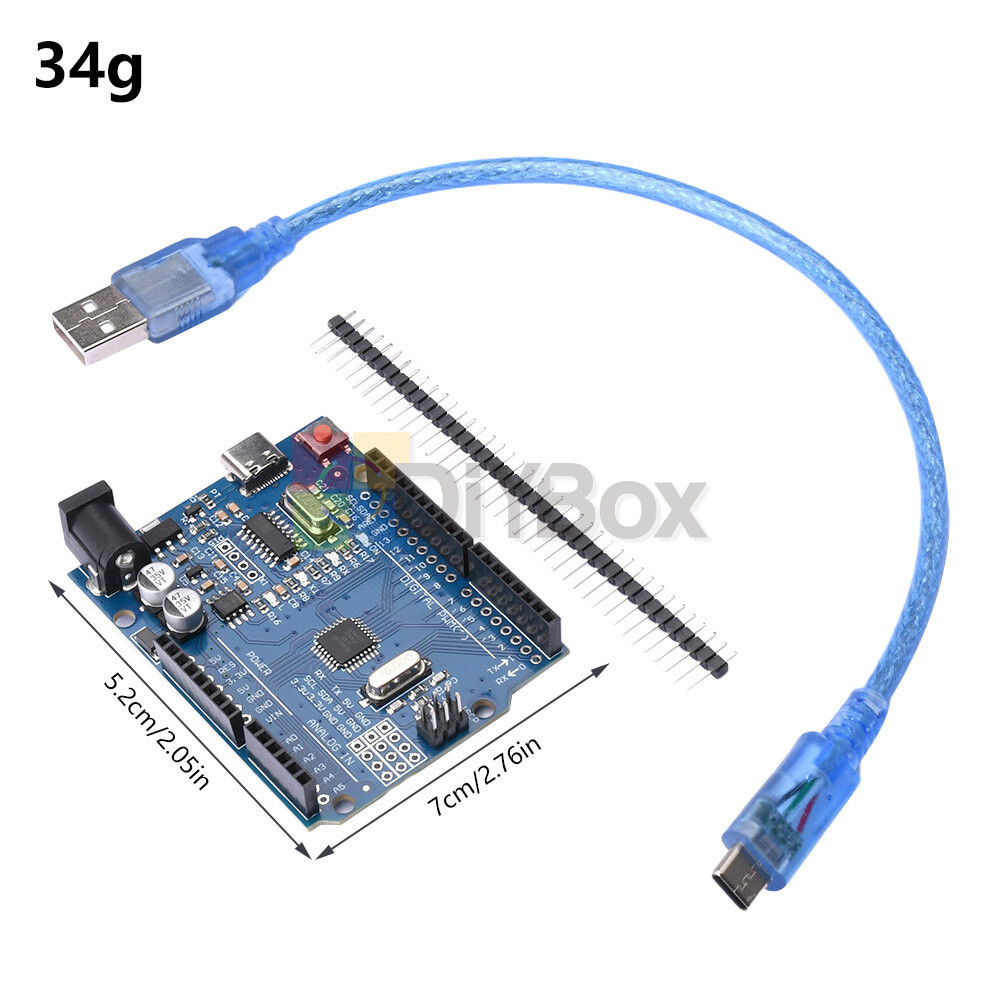 Development Board Atmega328P CH340G Type-C Improved Version For Arduino