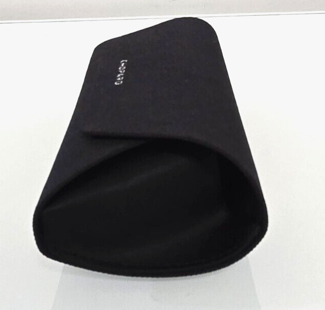 NEW!! Authentic Black Chopard Soft Fabric Glasses Case, Cloth and Card