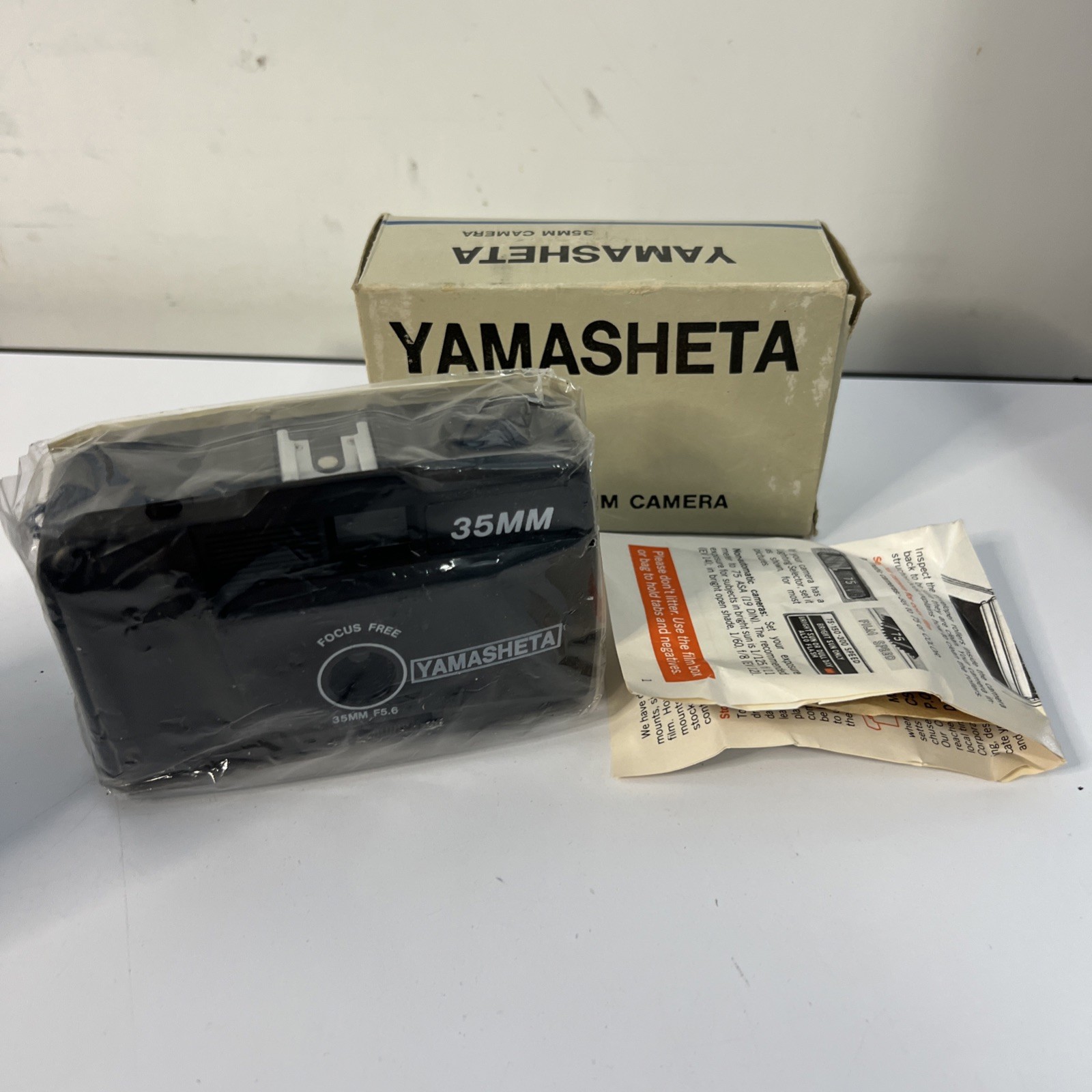 Yamasheta Camera Model SPCAM3 35MM Film Original Box Vintage New