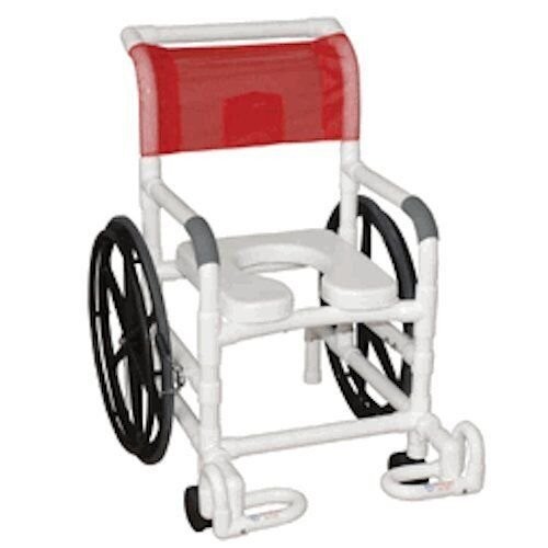 MJM Self-propelled "AQUATIC / REHAB.18"  shower transport chair Commode Chair