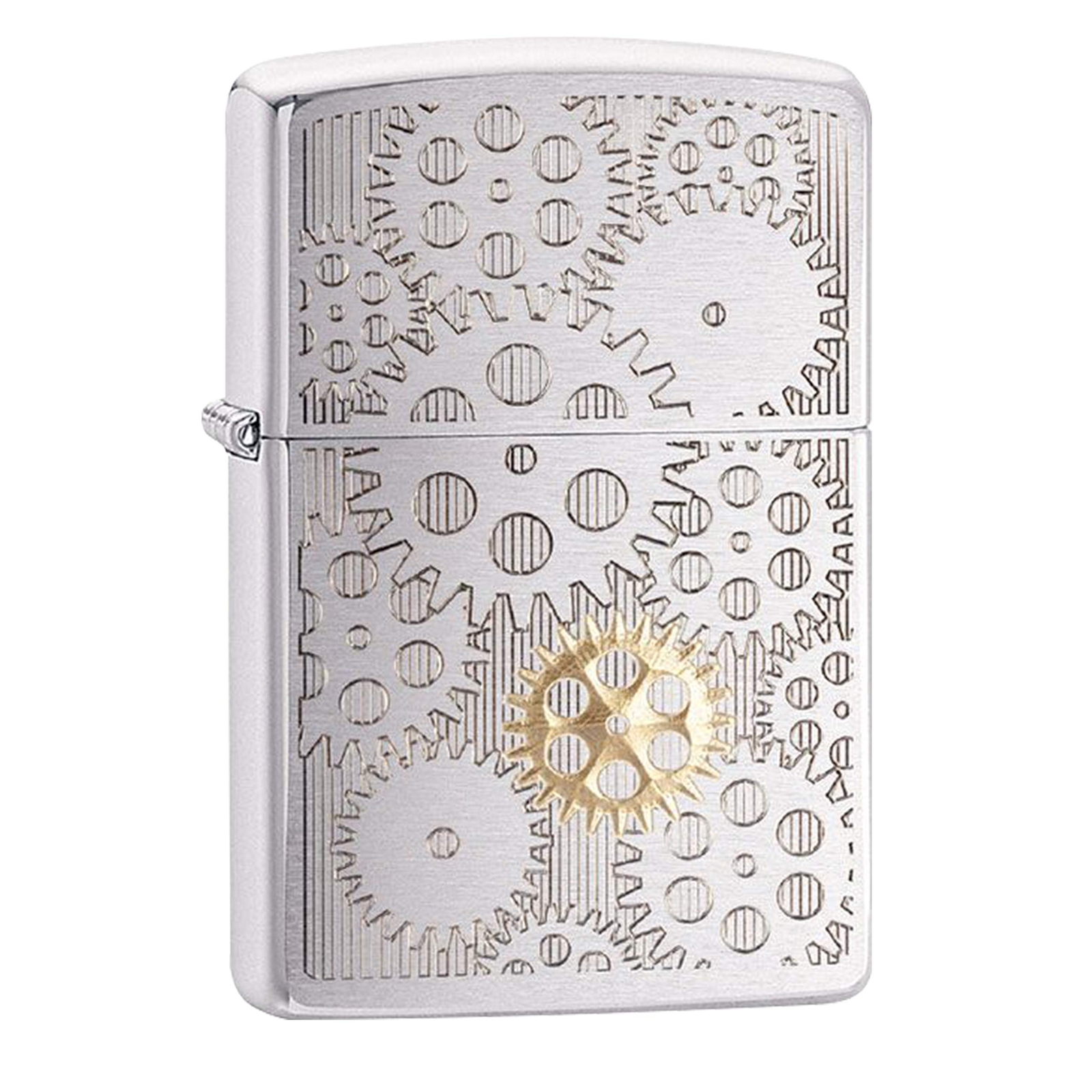 Zippo PF19 Gears Mechanical Design #29907 Lighter