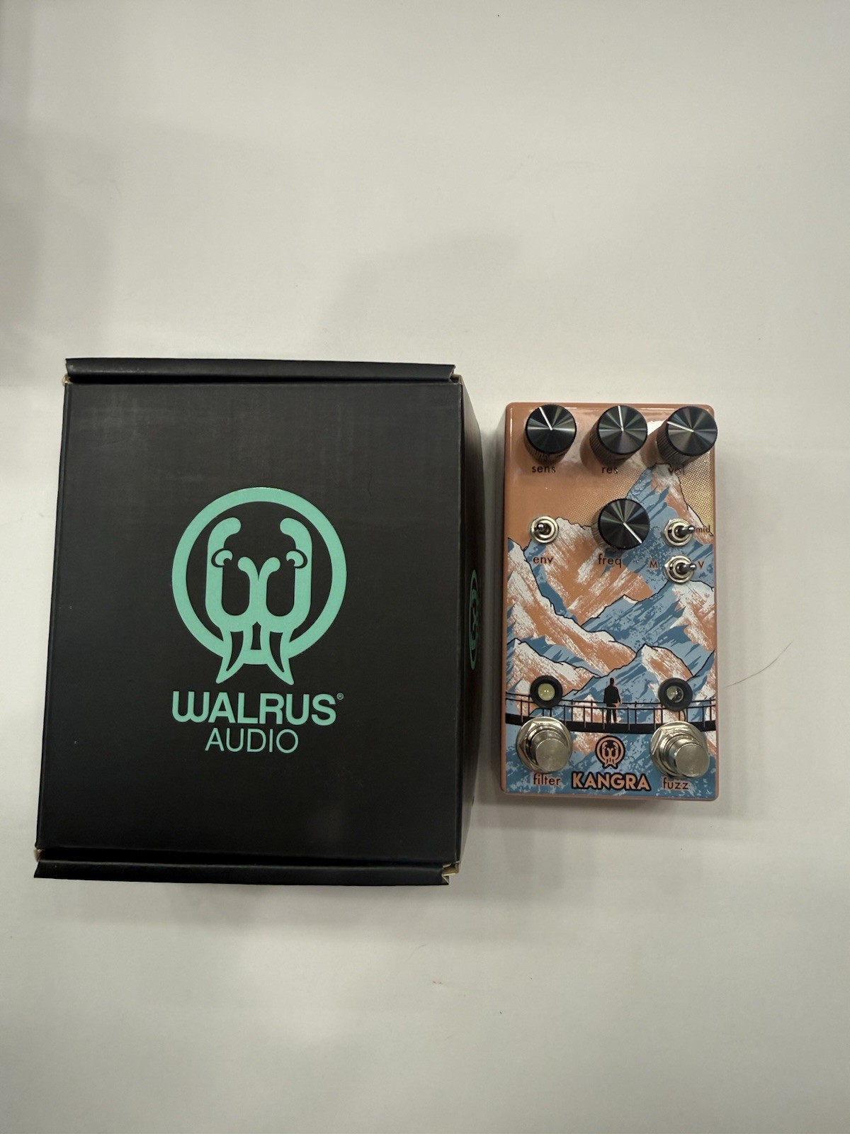 Walrus Audio Kangra Filter Fuzz Octave Guitar Effect Pedal + Original Box