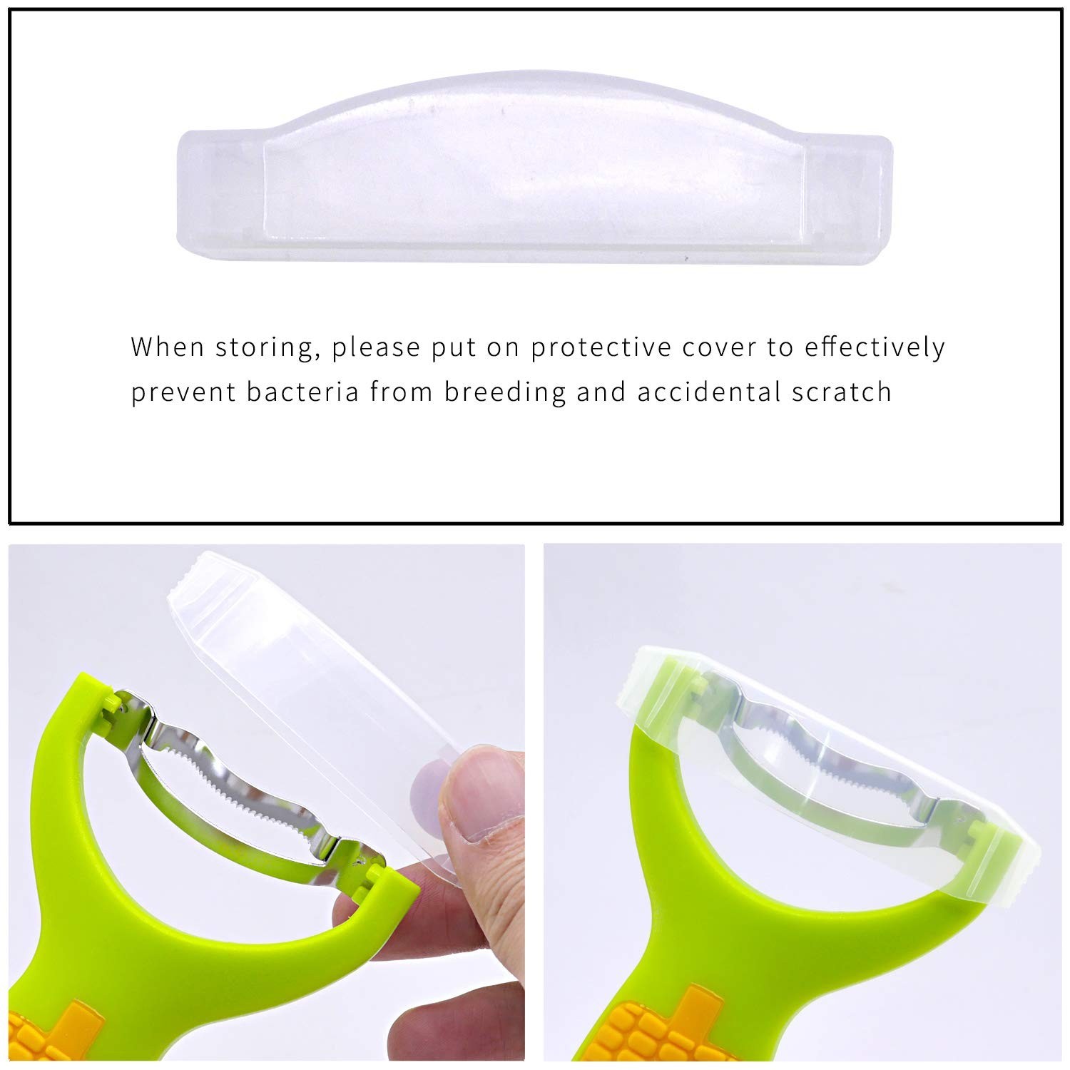 Corn Zipper 6" - Lovely Shape Ergonomic Kitchen Tool Corn Planer Cutter Cob P...