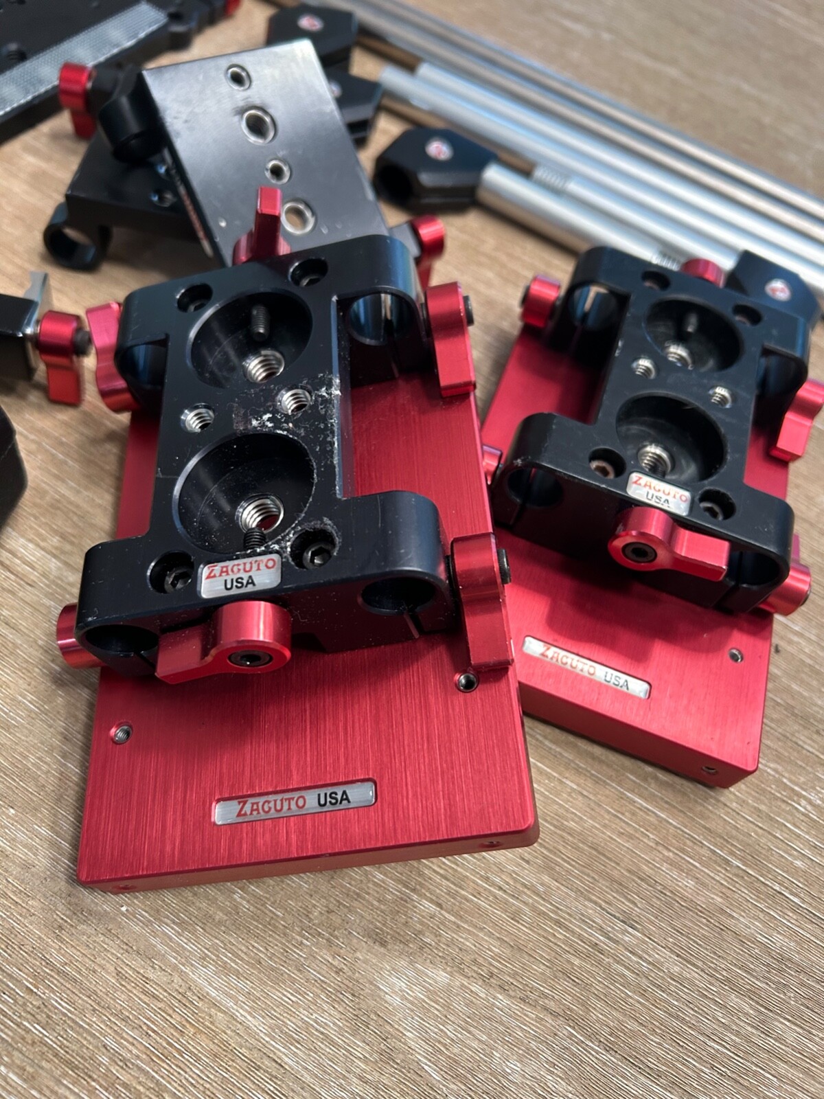 Various Zacuto 15mm Accessories