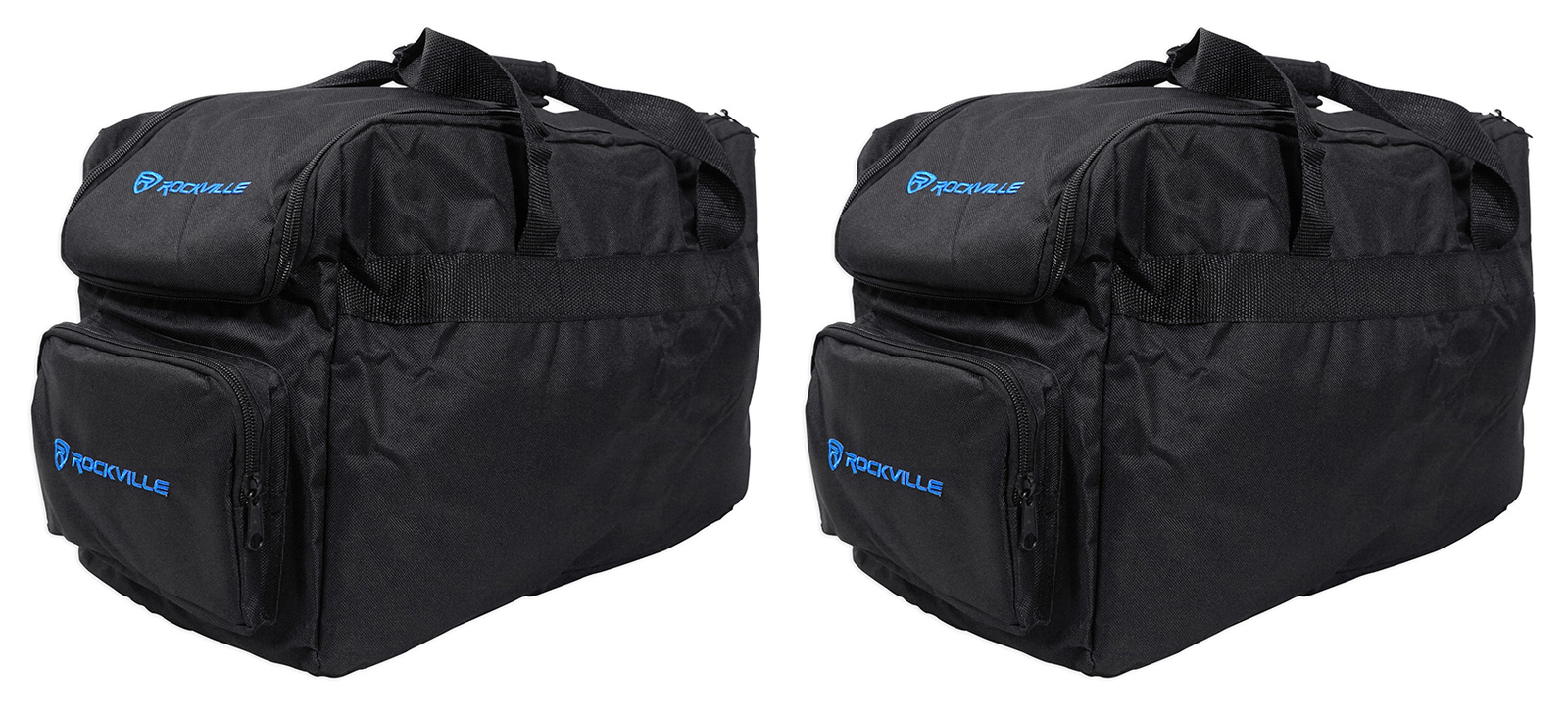 2) Rockville RLB30 Bags for 4 Slim Par Chauvet/ADJ Lights+Controller+Accessories