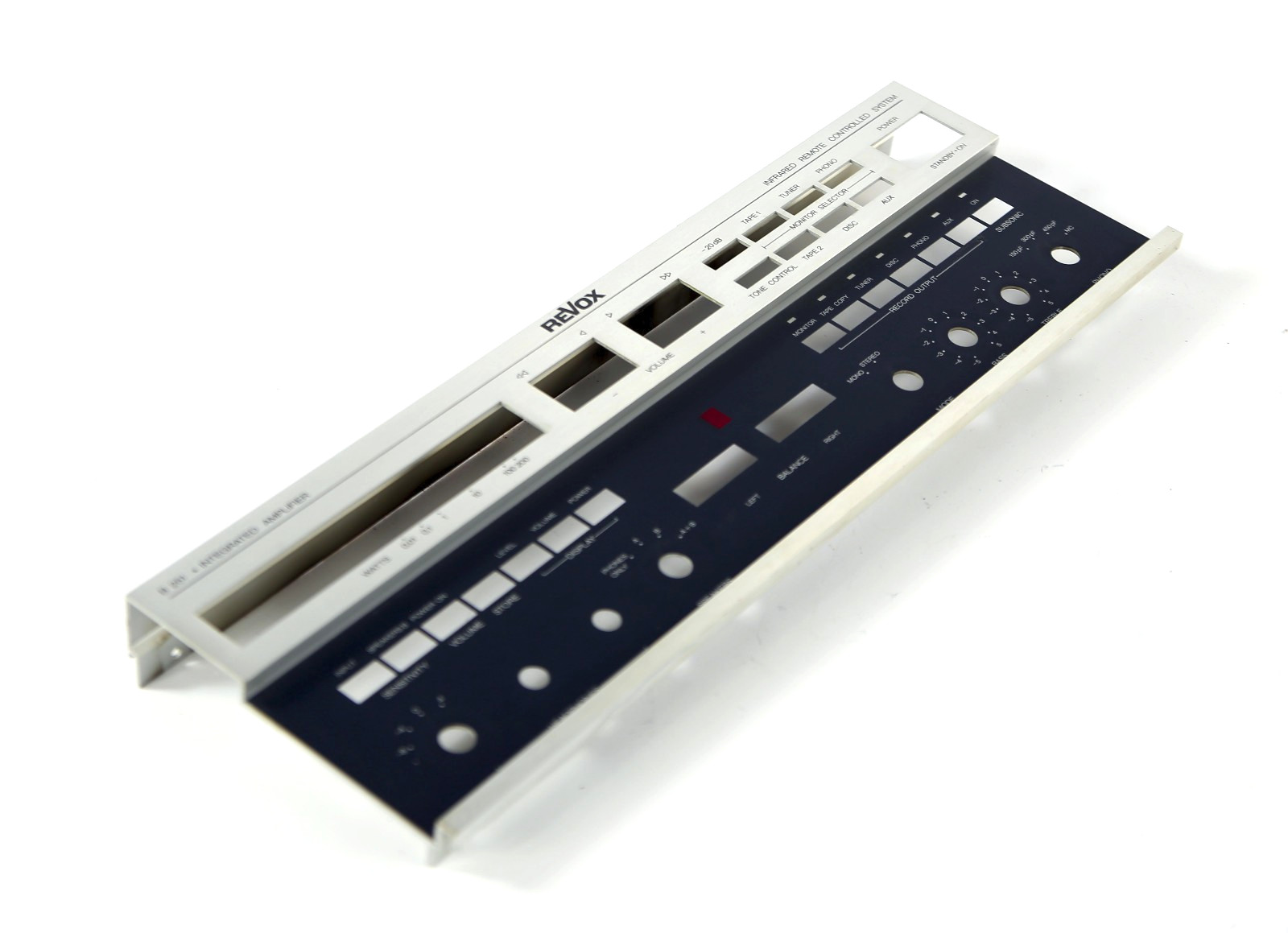 Revox B 251 Front Panel Blende In New Condition For Revox B 251 Amplifier - K30