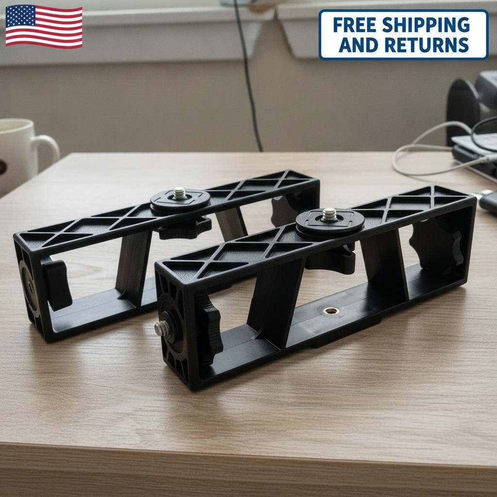 2 Pack Triple Phone Holder Adapter with 1/4'' Mount for Professional Photography