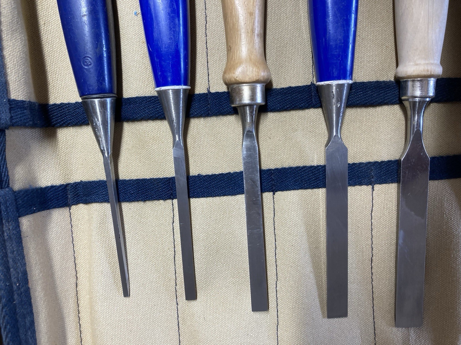 9 Piece Hand Forged Marples Chisel Set