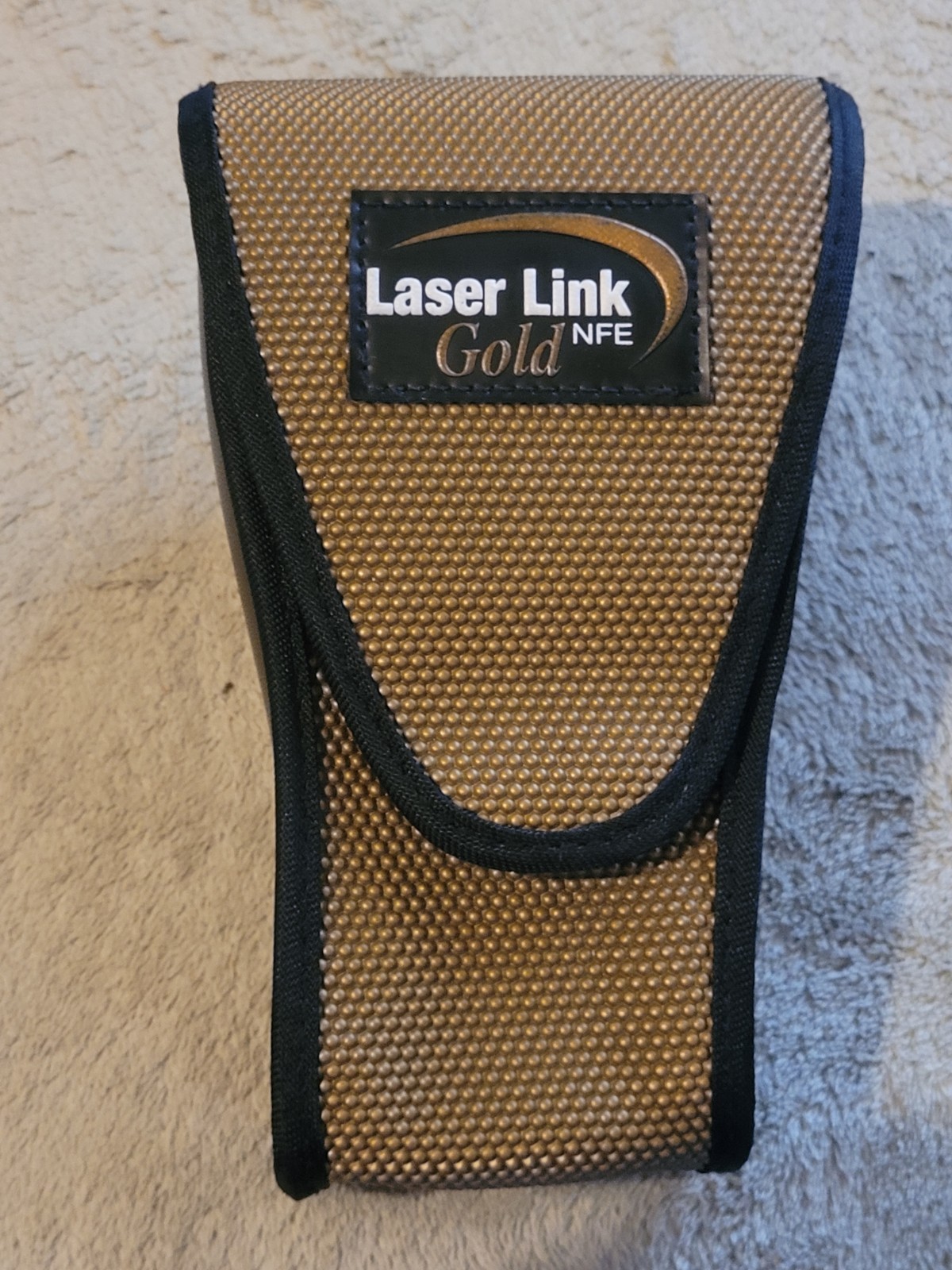 Laser Link Gold NFE Rangefinder with Case And Battery Tested Working