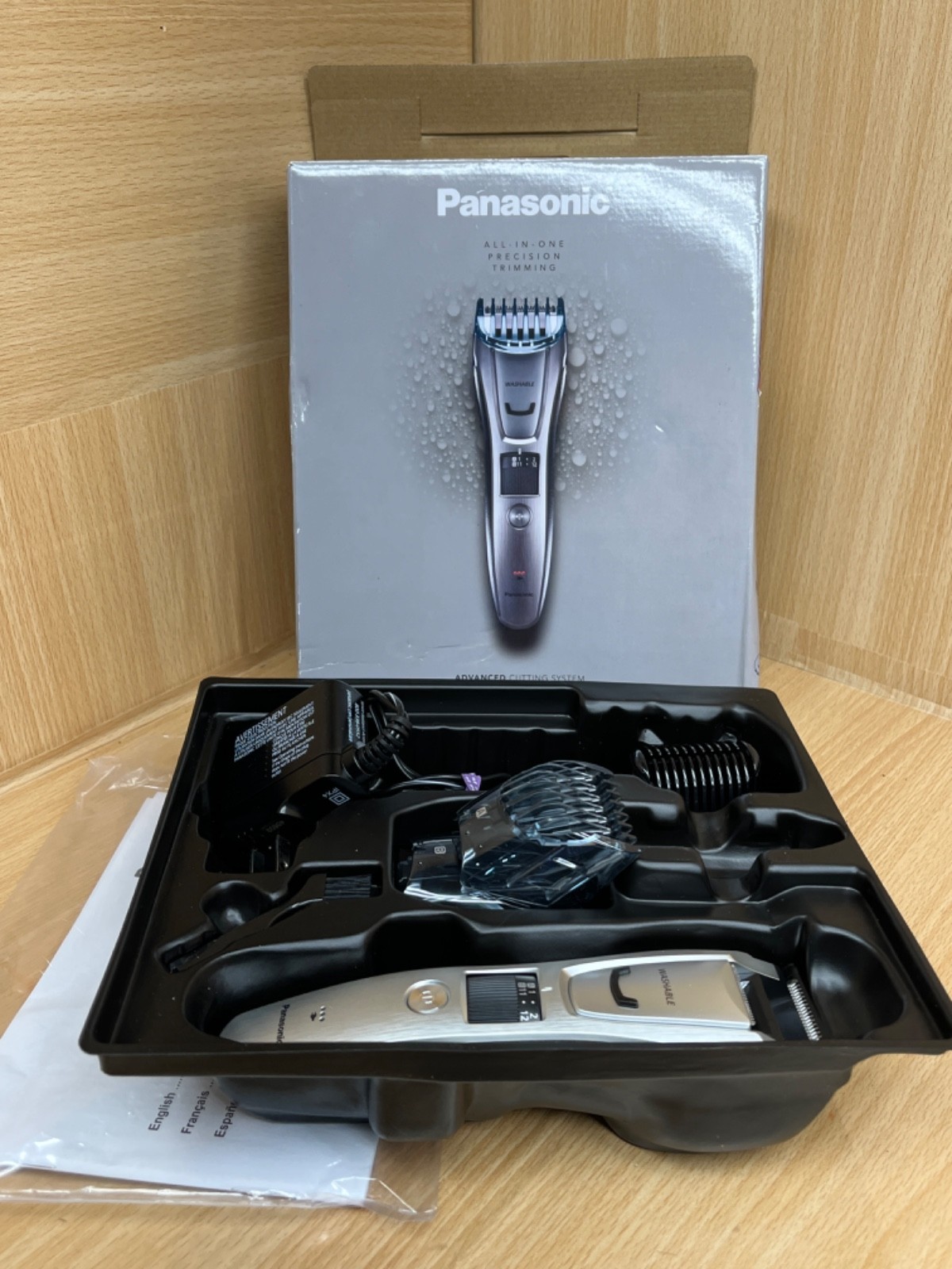 Panasonic All-In-One Precision Trimmer Advanced Cutting System (ER-GB80-S)/ USED