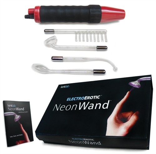 Kinklab Neon Wand Electrosex Kit With Glass Electrodes Hp-Kl-933R