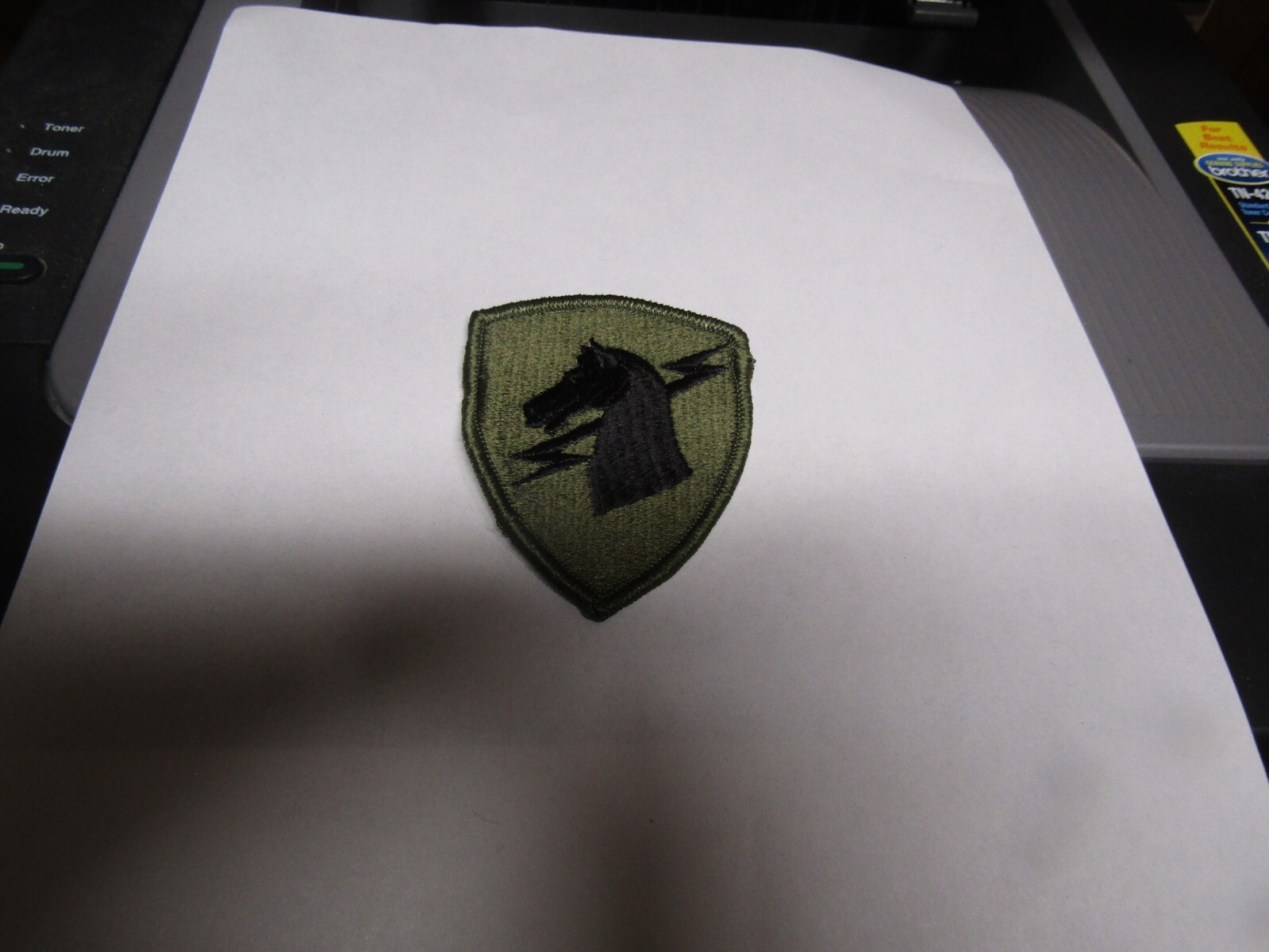 MILITARY PATCH SEW ON SUBDUED US ARMY 1ST SPECIAL OPERATIONS COMMAND NOS