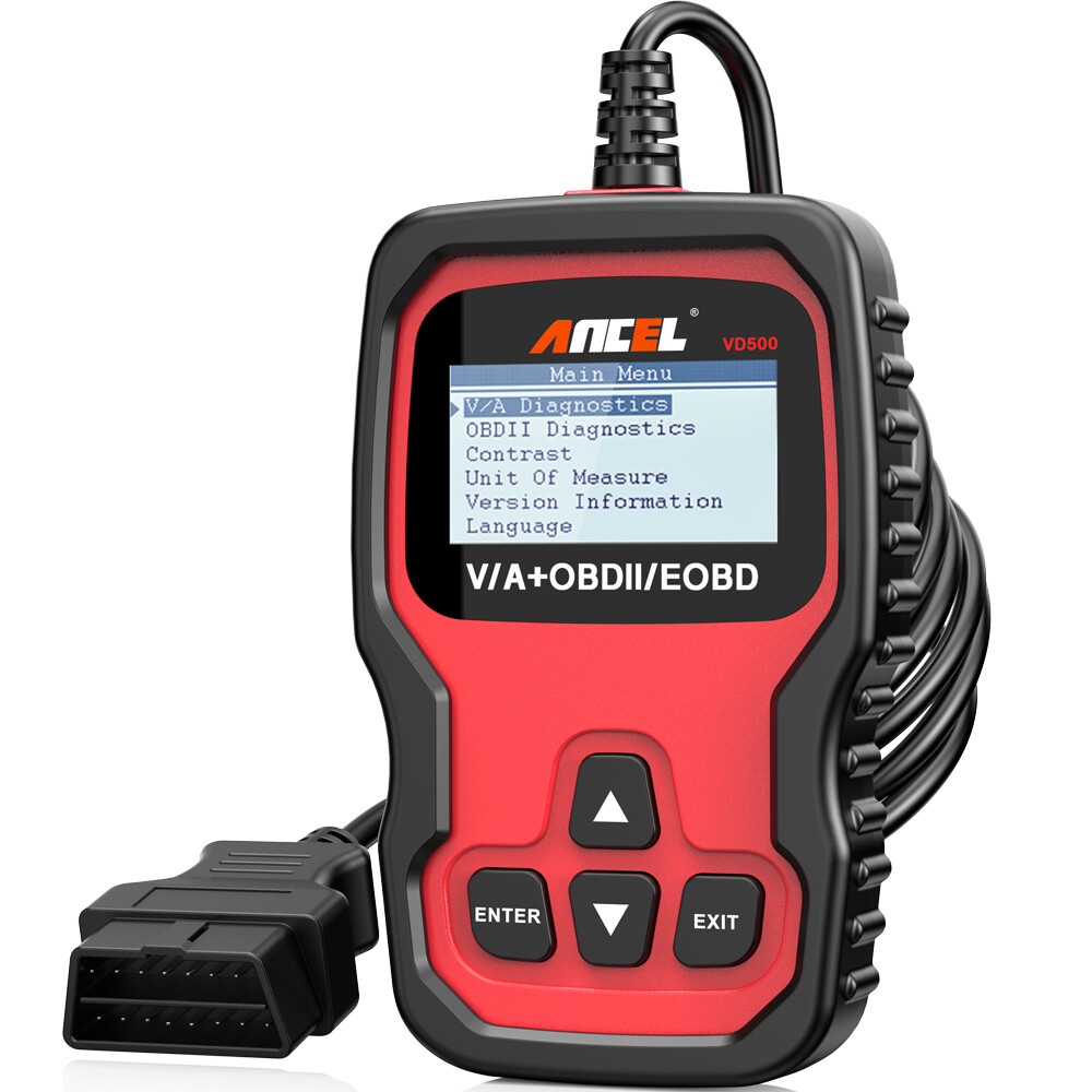 ANCEL VD500-US OBD2 Scanner Code Reader ABS SRS EPB Oil Diagnostic Tool For VW