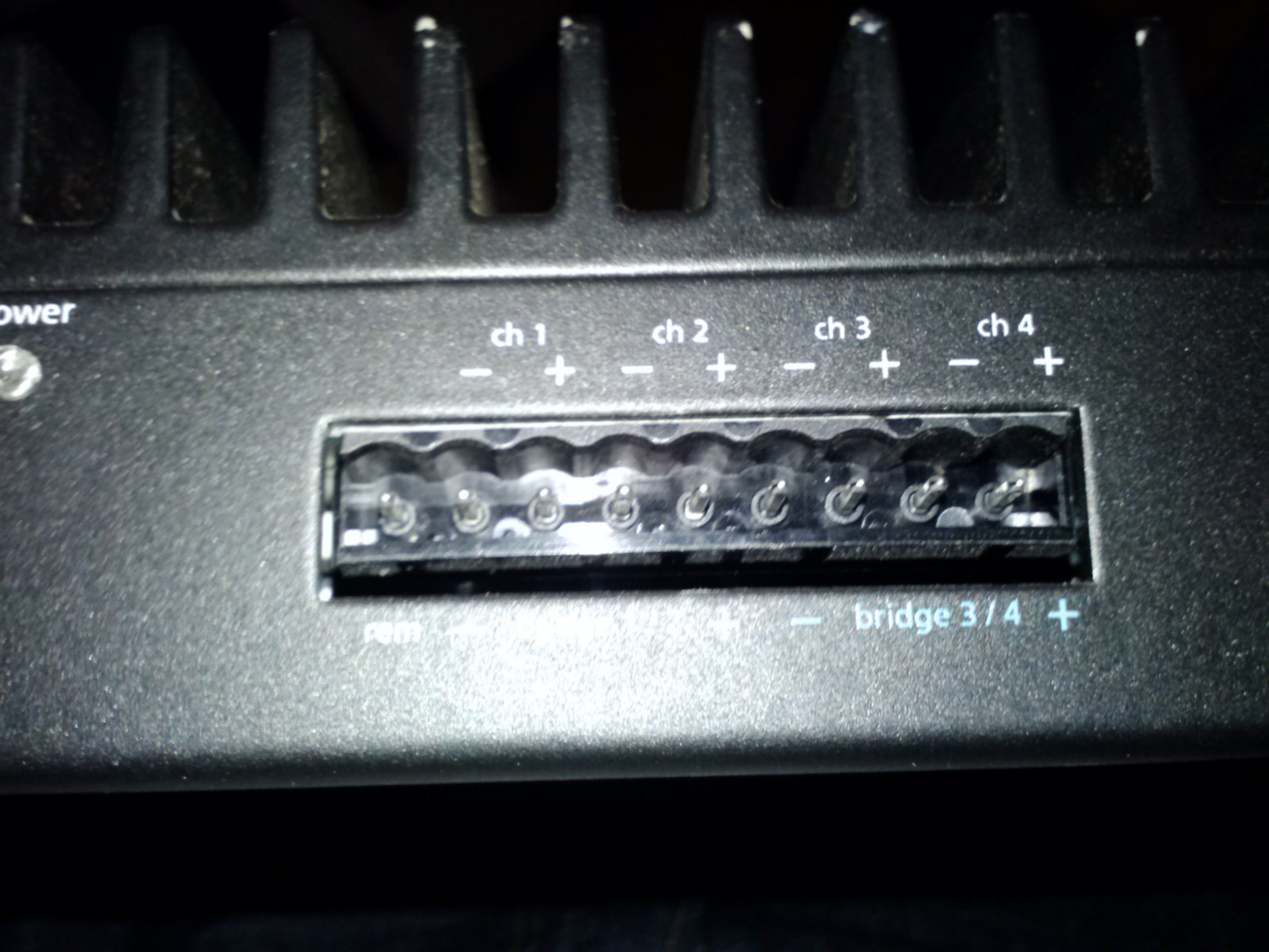 4-Pin Power / Speaker High Level Input Plug DSP Processor DS18 DBPX200 DBPM100