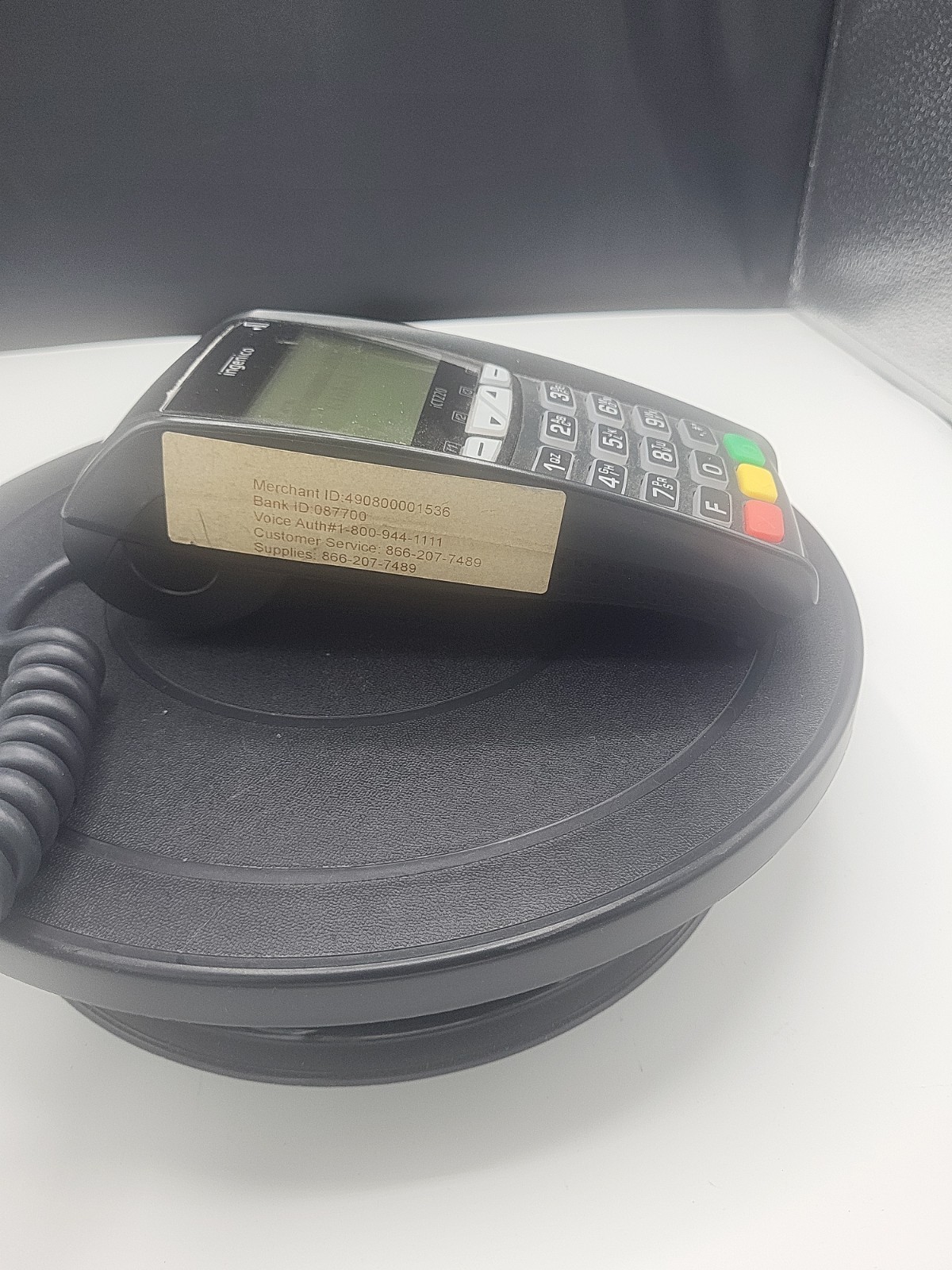 Ingenico Payments Credit Card Reader Payment Machine