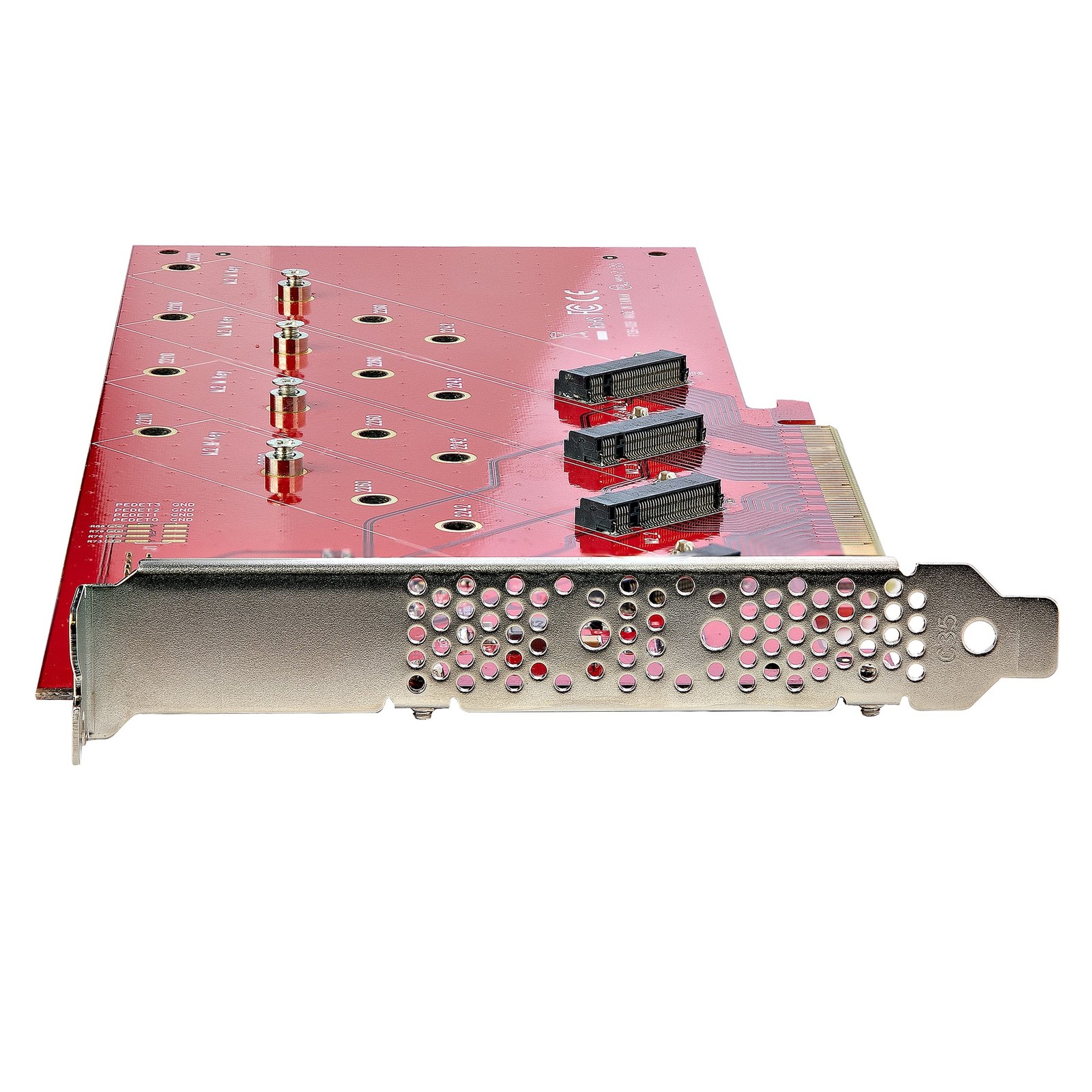 StarTech Quad M.2 PCIe Adapter Card PCIex16 QUADM2PCIECARDB