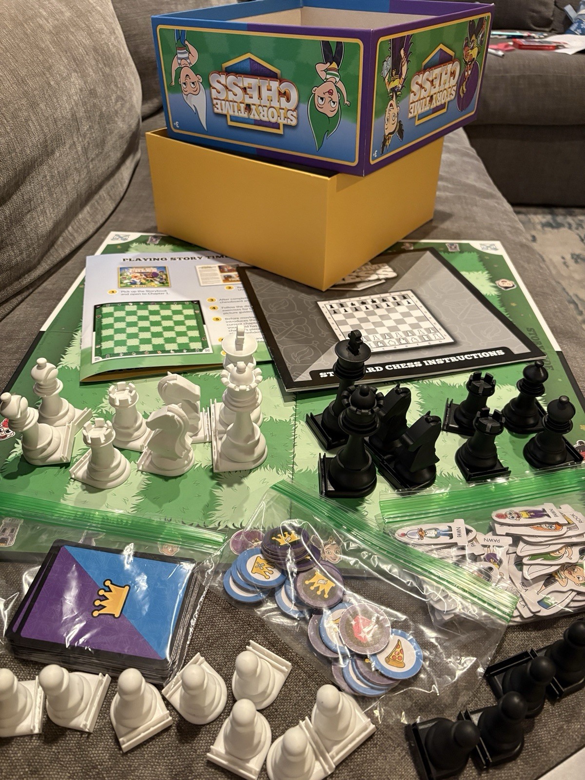 Story Time Chess Game Individual Replacement Pieces You Pick