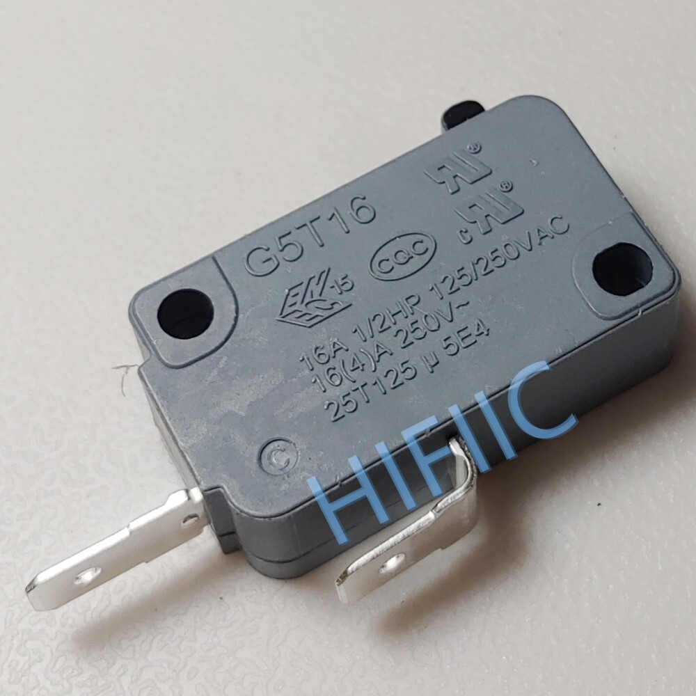 1PCS Zing Ear G5T16 Mirco Switch 16A 250VAC 1/2HP Microwave / Air Fryer Switch