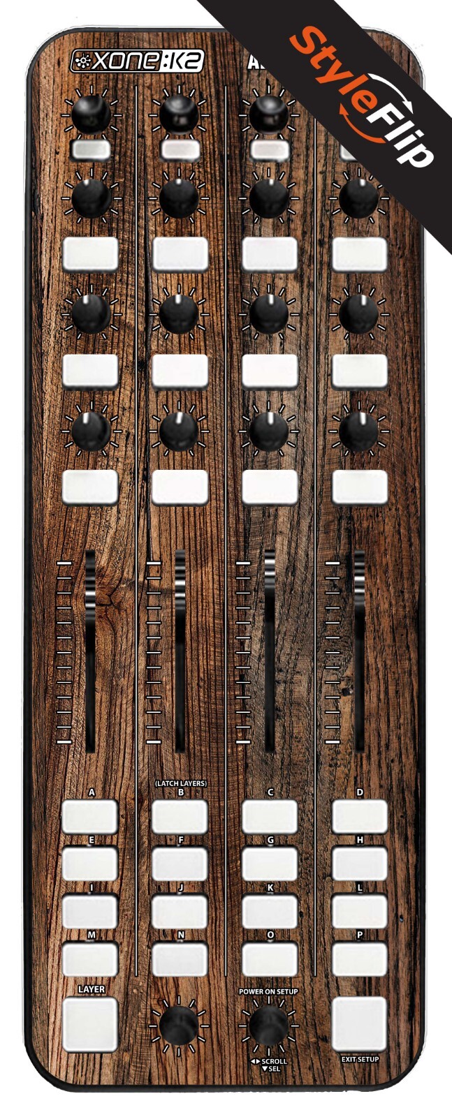 Allen & Heath XONE K2 Skins | Wood 3 | Protective Decal | StyleFlip Skins