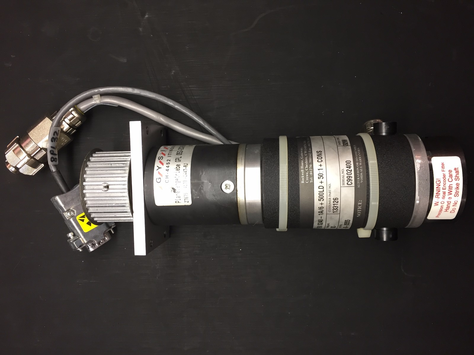 DEK 265 LT / GSX 133126 Print Carriage Motor DEK S240-1A/6+500LD+50:1+CONS