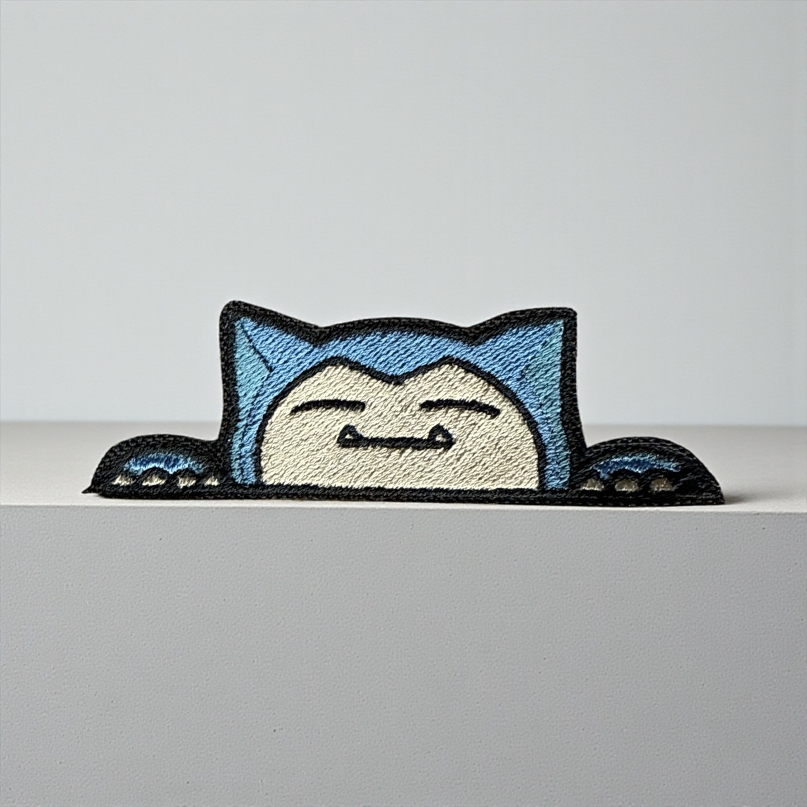Snorlax Embroidery Patch 2.59" X 3.89"