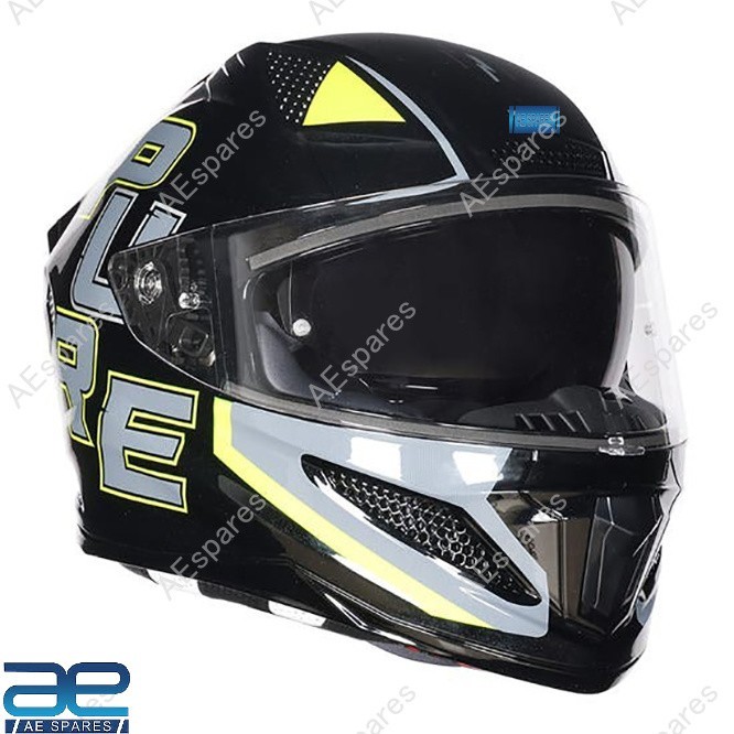 Crossair Hunter Full Face Helmet For Royal Enfield Rider S2u