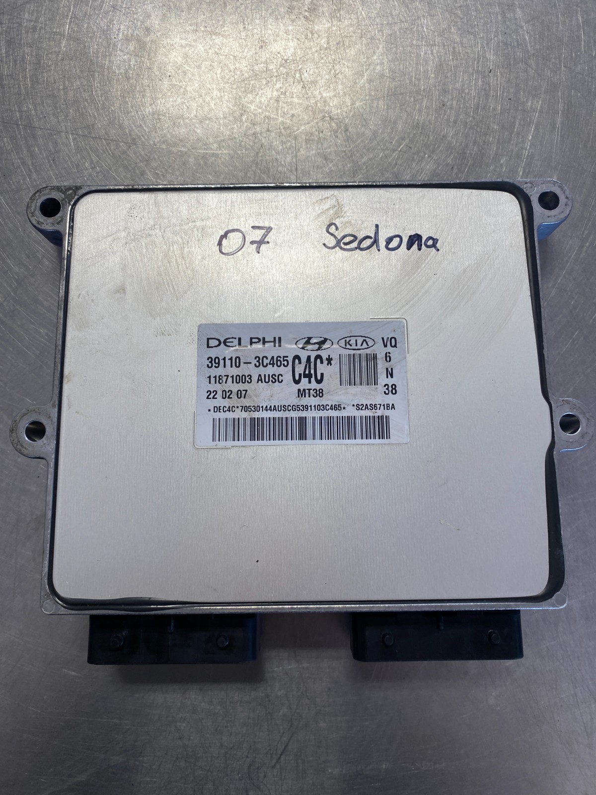 2006-2009 Hyundai Sedona Engine Computer 39110-3C465 PCM ECM ECU OEM
