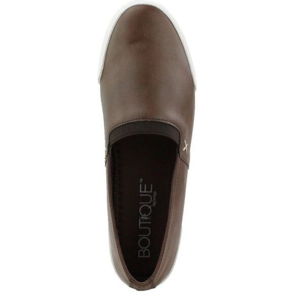 Boutique Moxey Brown Slip On Size 8