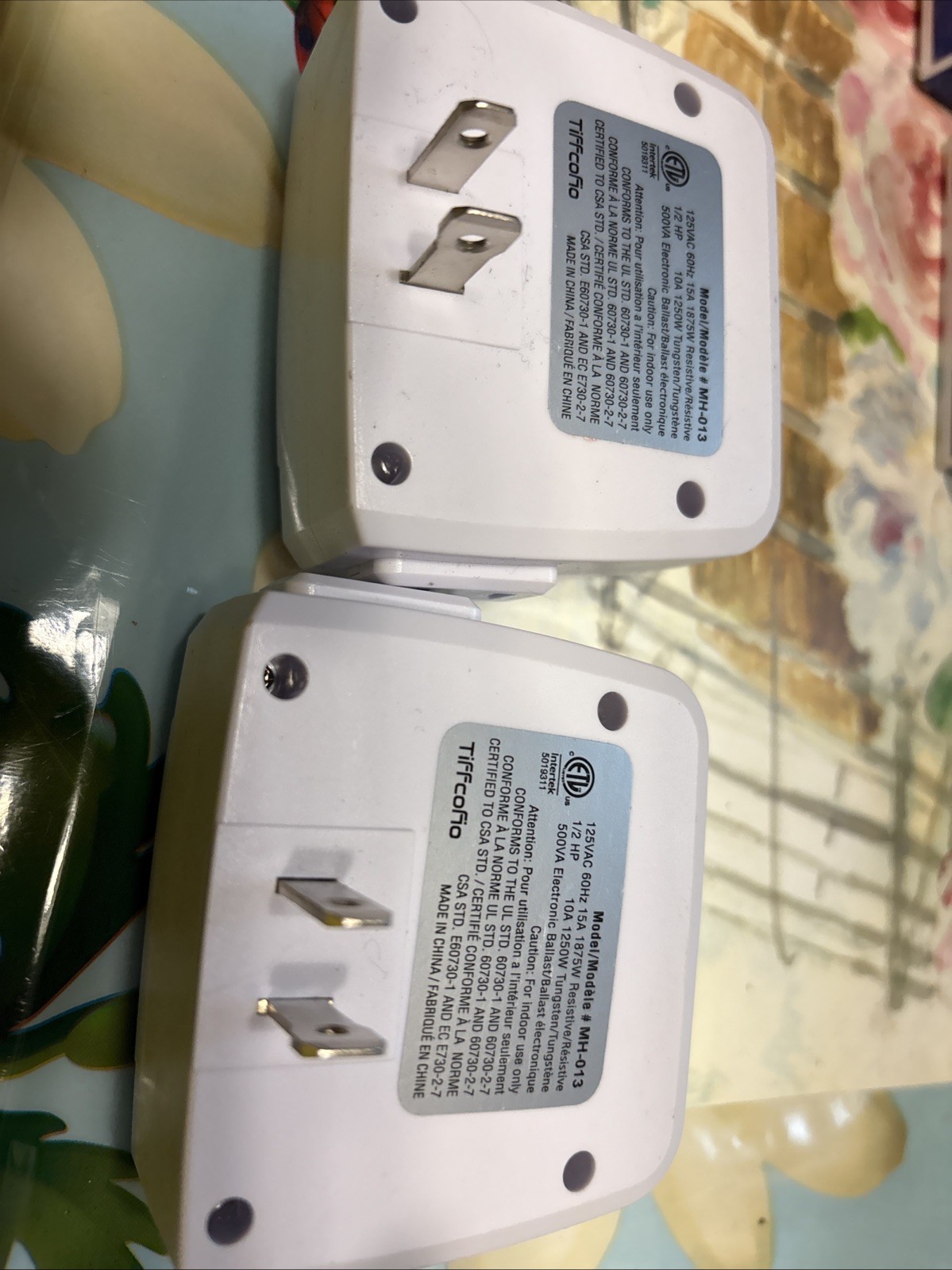 Tiffcofio Daily Mechanical Timer 2 Pack MH-013