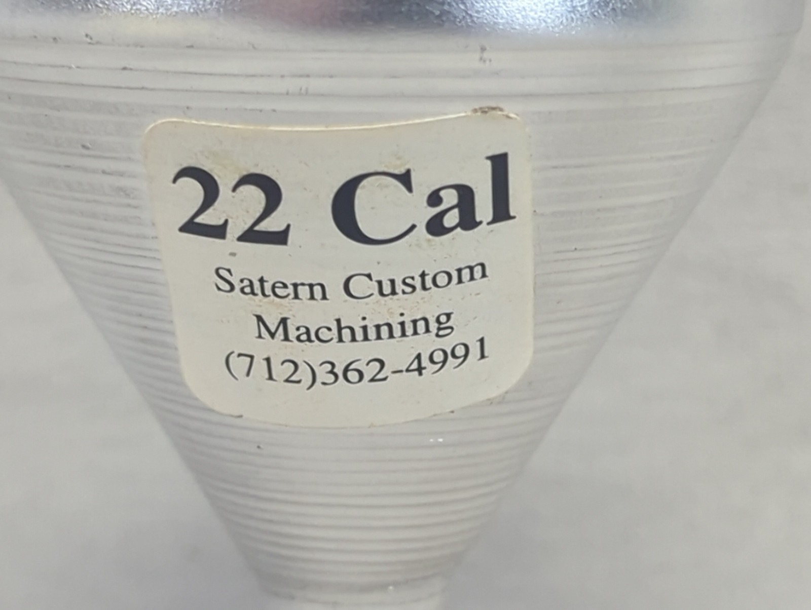 Satern Aluminum Funnel 22 Caliber