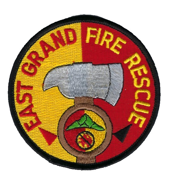 *HTF* East Grand (Grand County) CO Colorado Fire Rescue Dept. patch - NEW!
