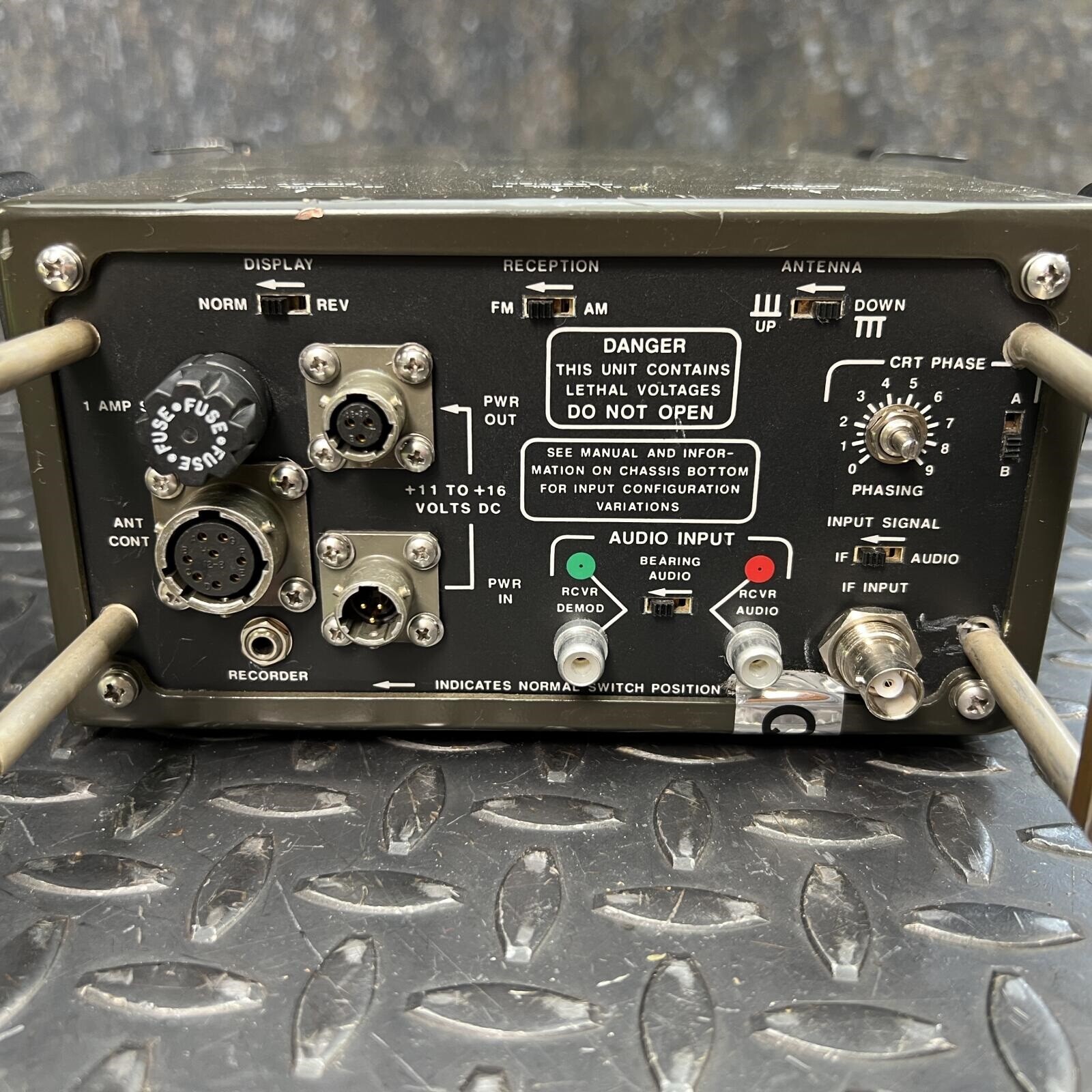 Radio Direction Finder: Doppler Direction Finder OAR DF4003A