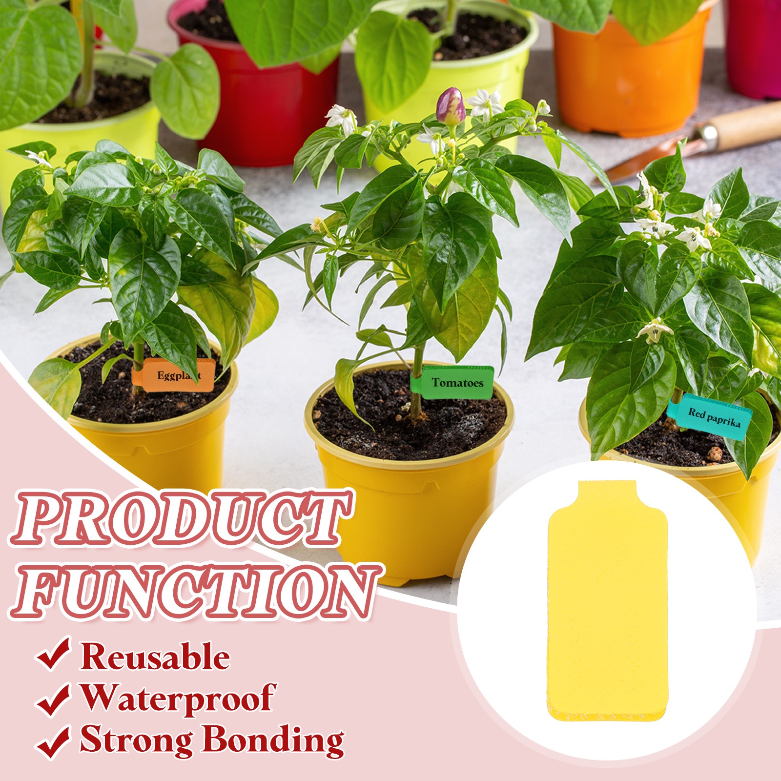 3.5 x 0.8 Inch Cable Labels, 32 Pcs Electronic Cable Identification Tag, Yellow