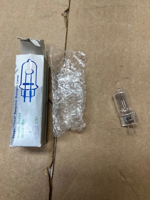 CKL Stage / Visual Tungsten Halogen Lamp Single-Ended 2-Pin Bulb