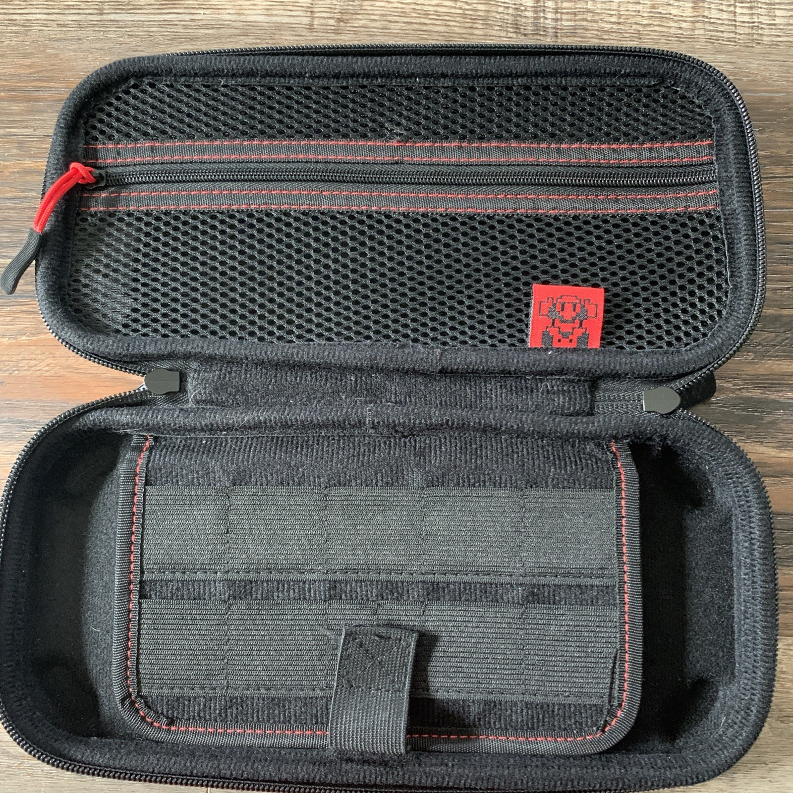 Nintendo Switch Super Mario Carrying Case Holds Console & Games Cartridges
