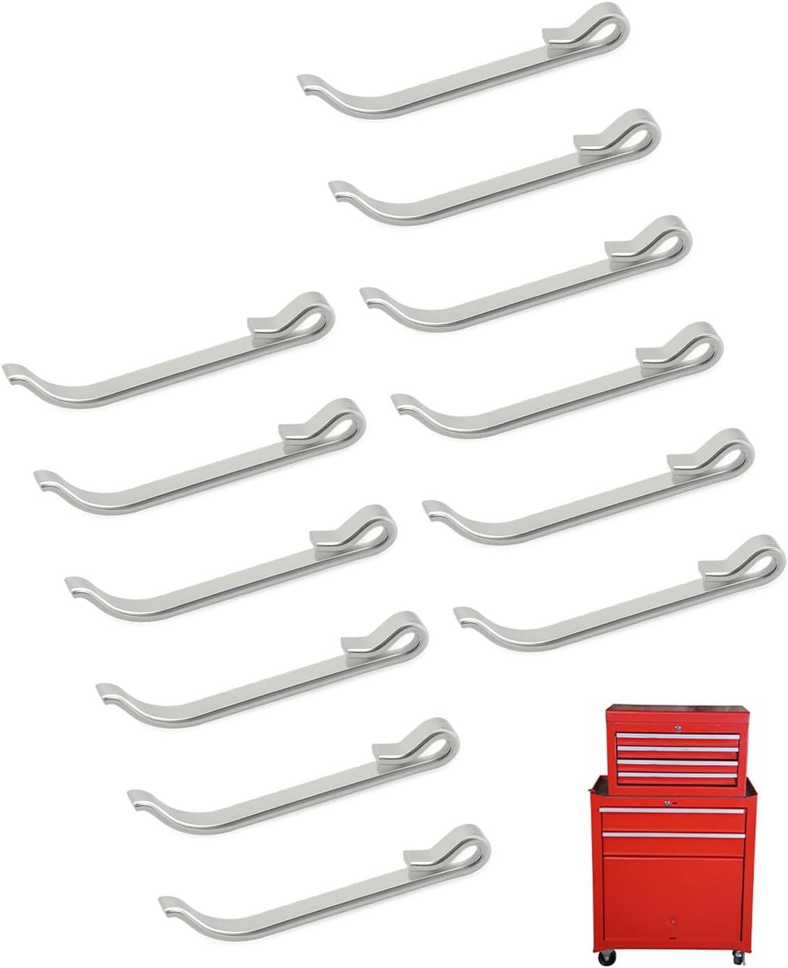 12 Pcs Tool Box Drawer Slide Retaining Keeper Clips for Mac Matco Proto Toolbox