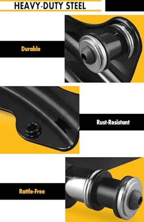 4 Point Docking Hardware Kit for Harley Touring | 2014-2026 Electra Gloss Black