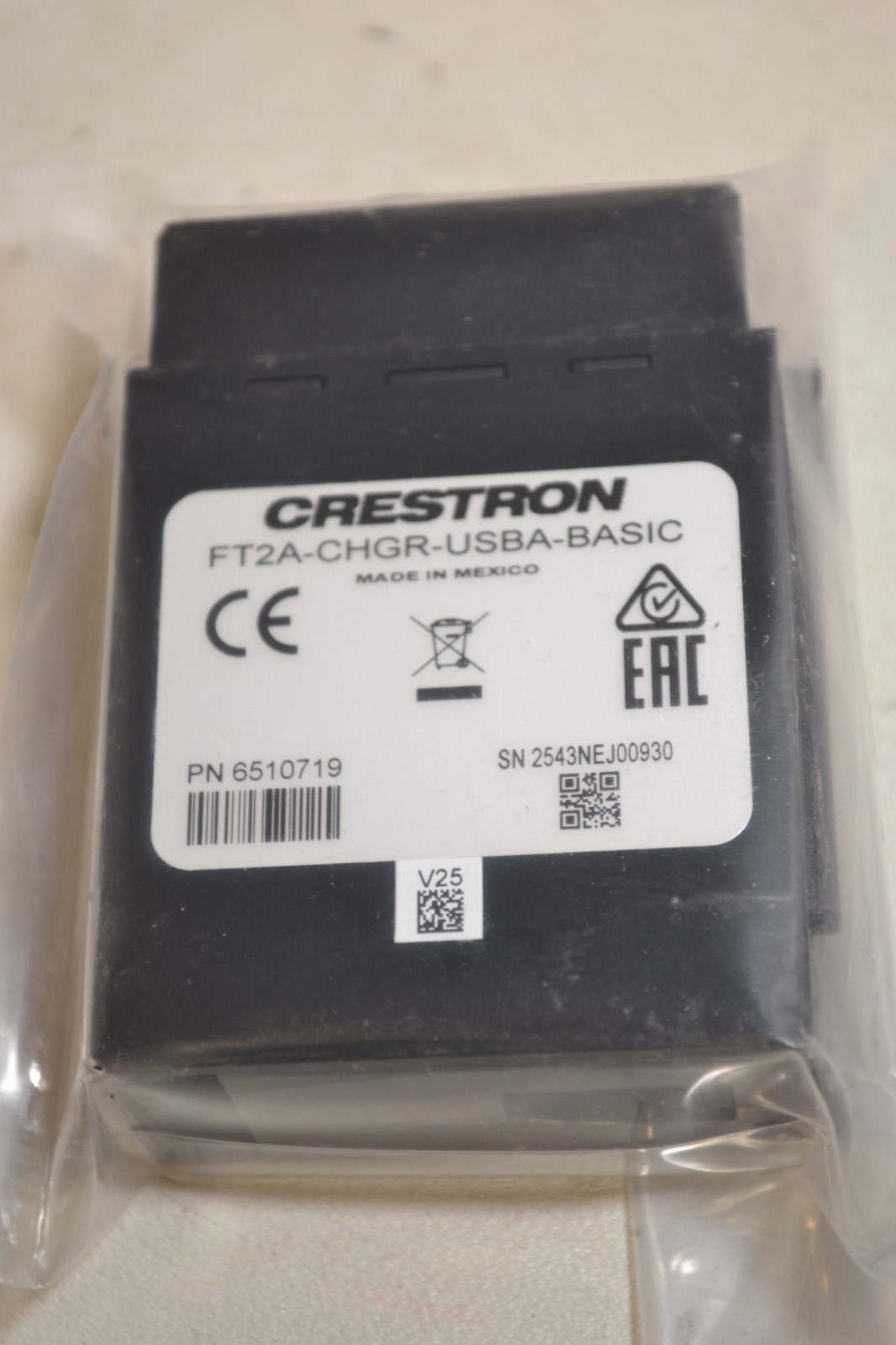 CRESTRON FT2A-CHGR-USBA-BASIC Module PN 6510719