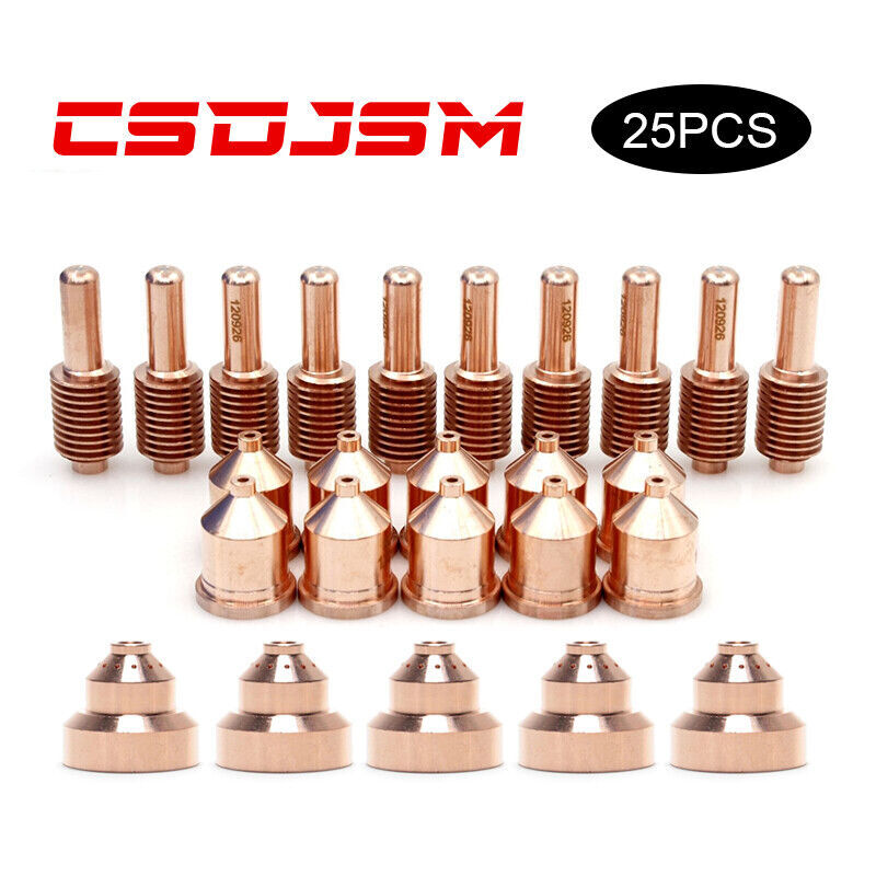 25PCS 120926 120932 120930 Electrode Nozzle Shield For Powermax1250 Plasma Torch