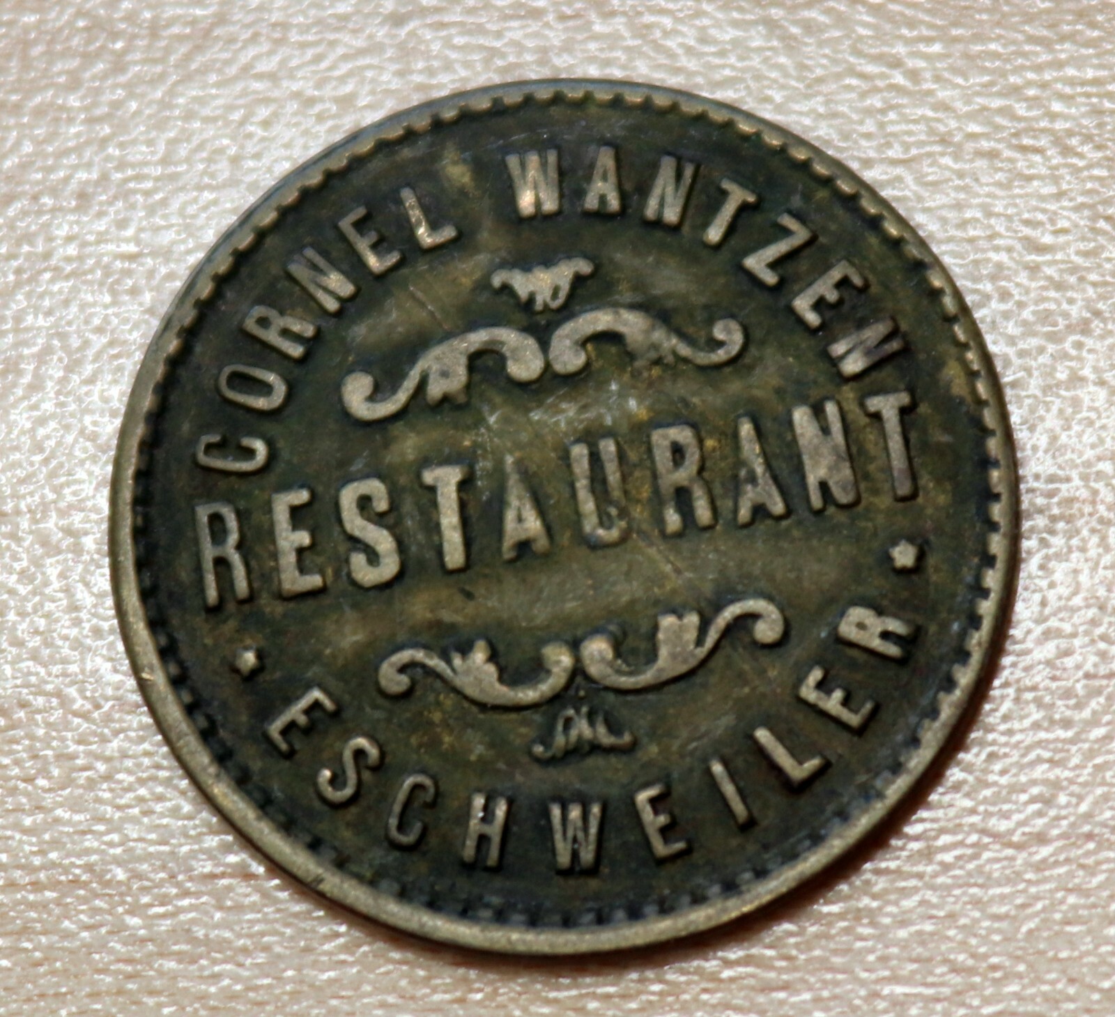 Cornel Wantzen Restaurant Eschweiler Token