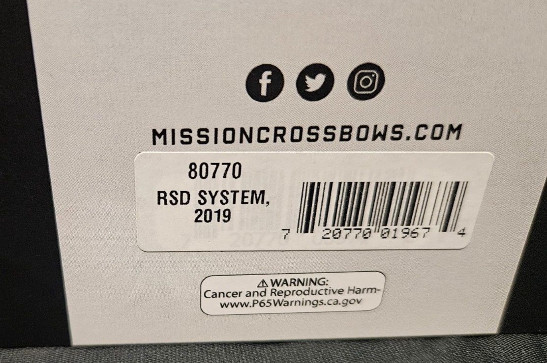 Mission RDS Crossbow Cocking System
