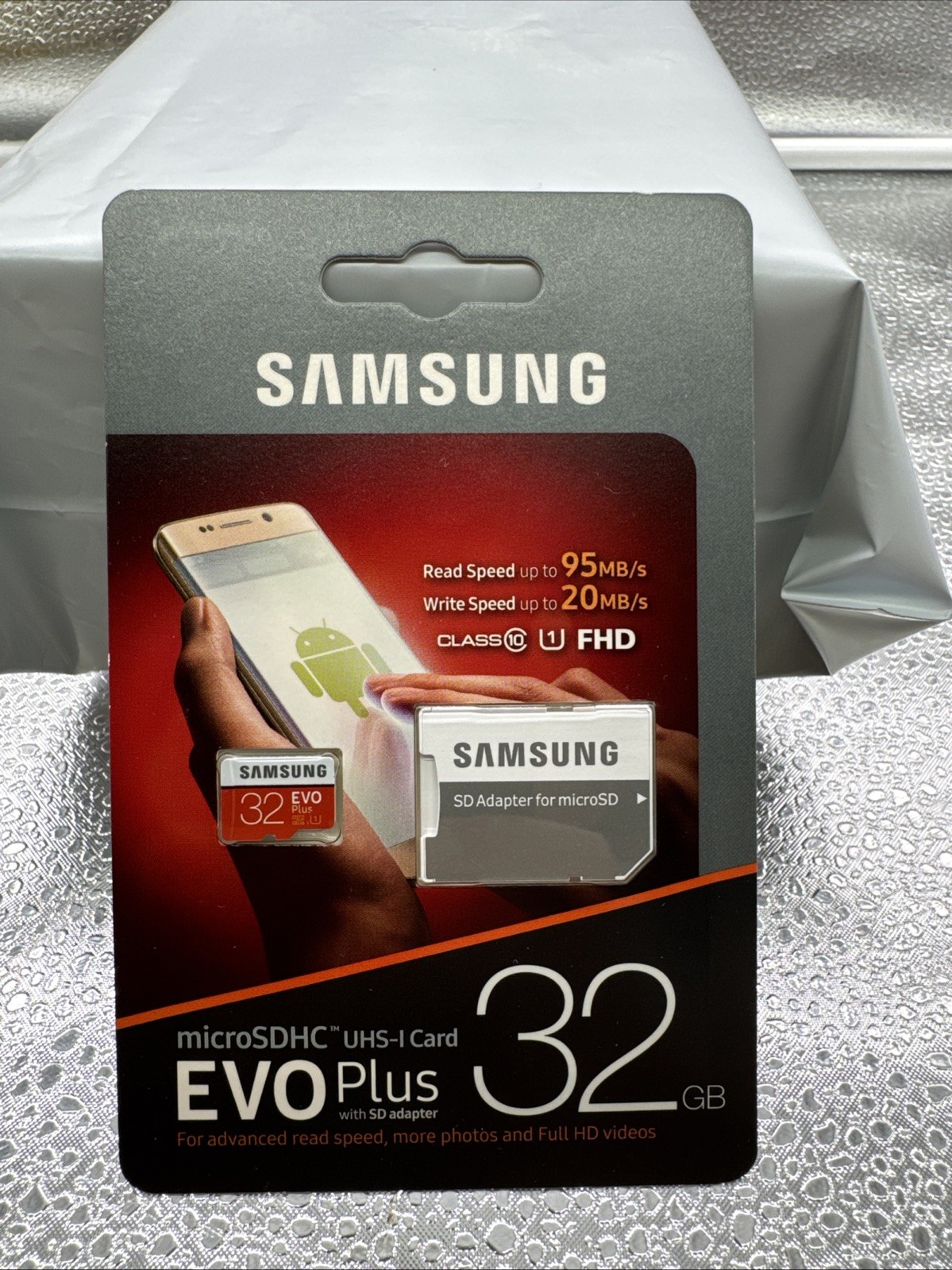 Samsung EVO Plus 32GB, Class 10 20MB/s - MicroSDHC Card - MB-MC32GA/AM New